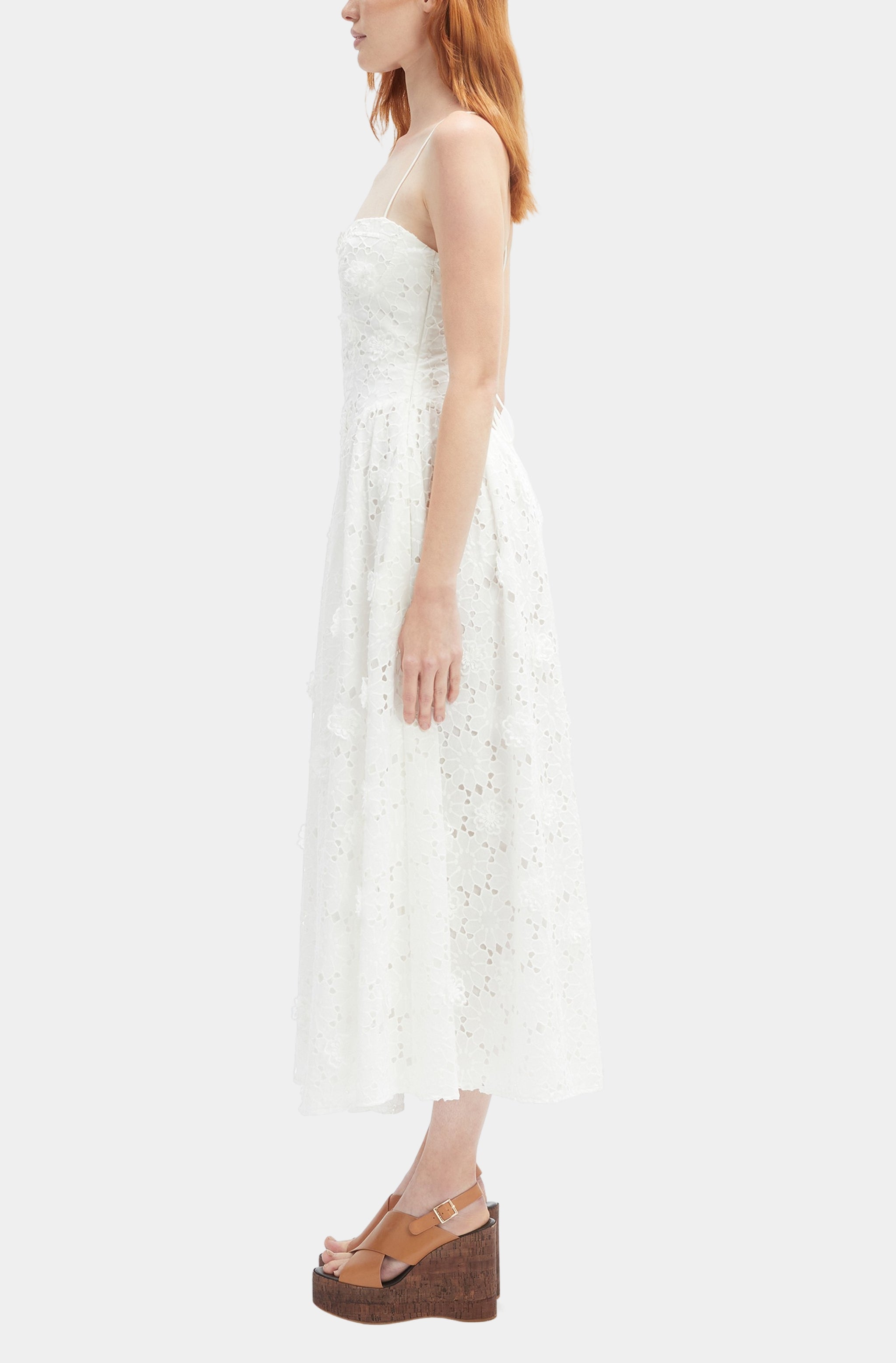 Estie Broderie Maxi Dress
