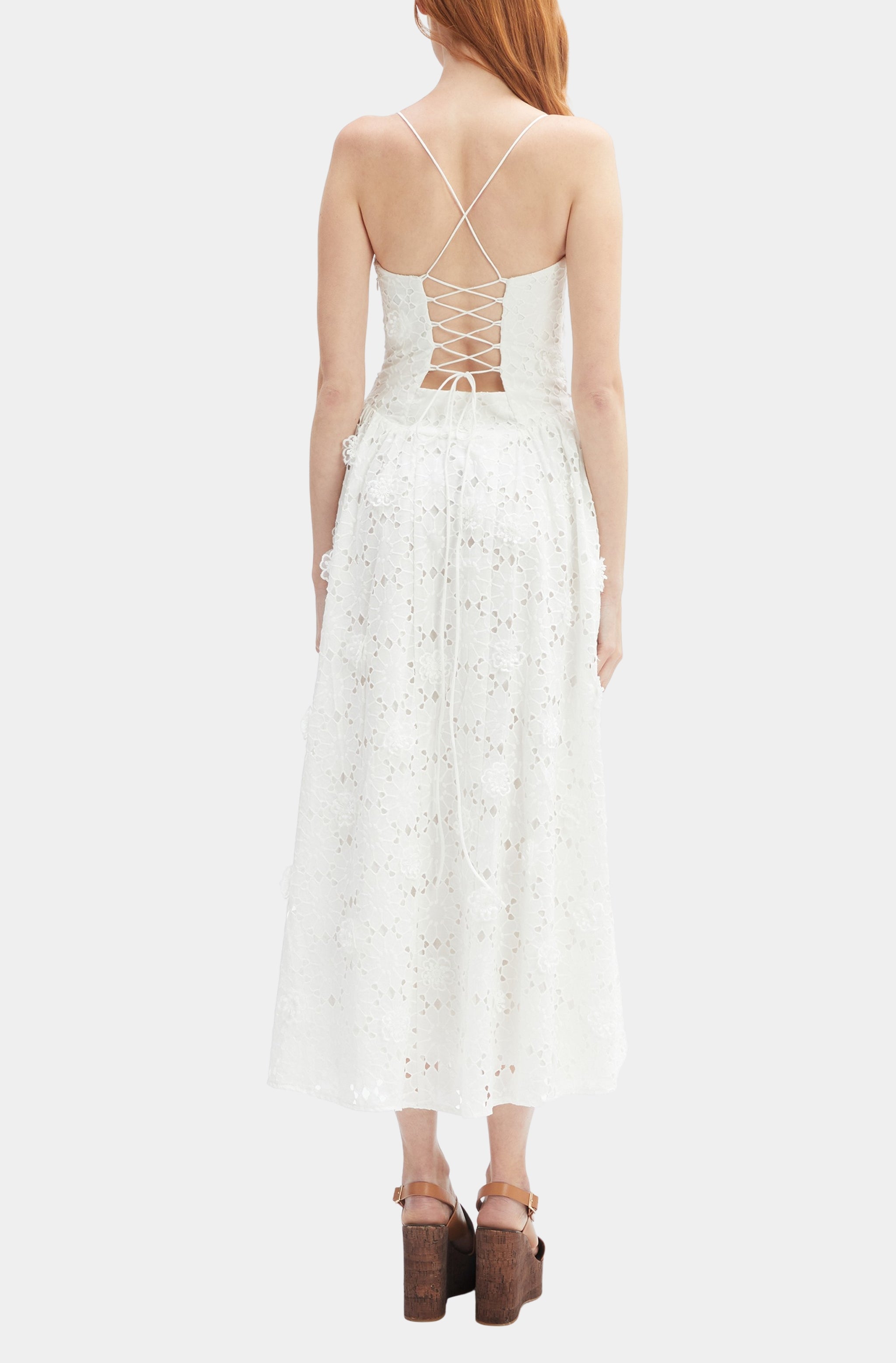 Estie Broderie Maxi Dress