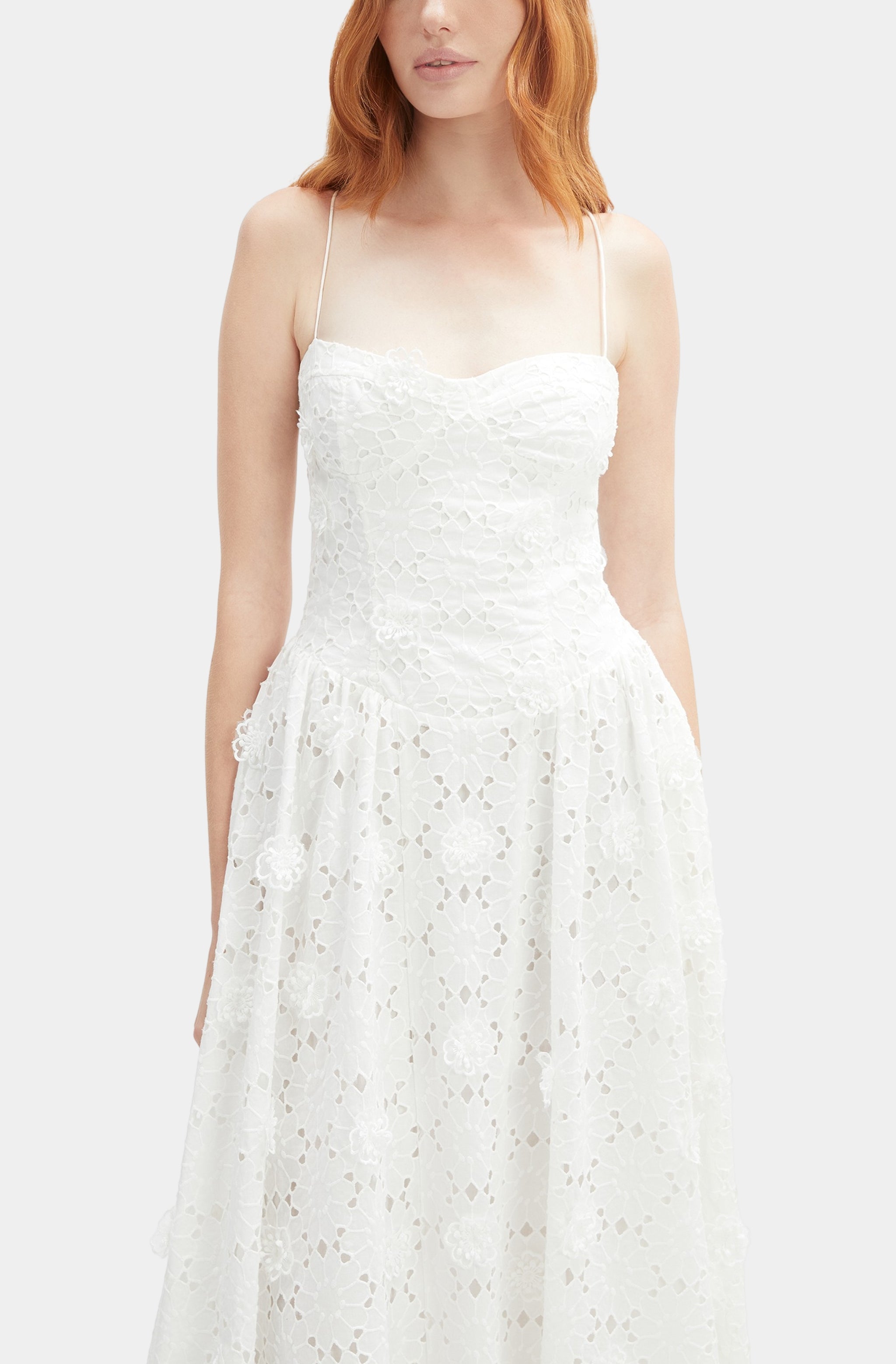 Estie Broderie Maxi Dress