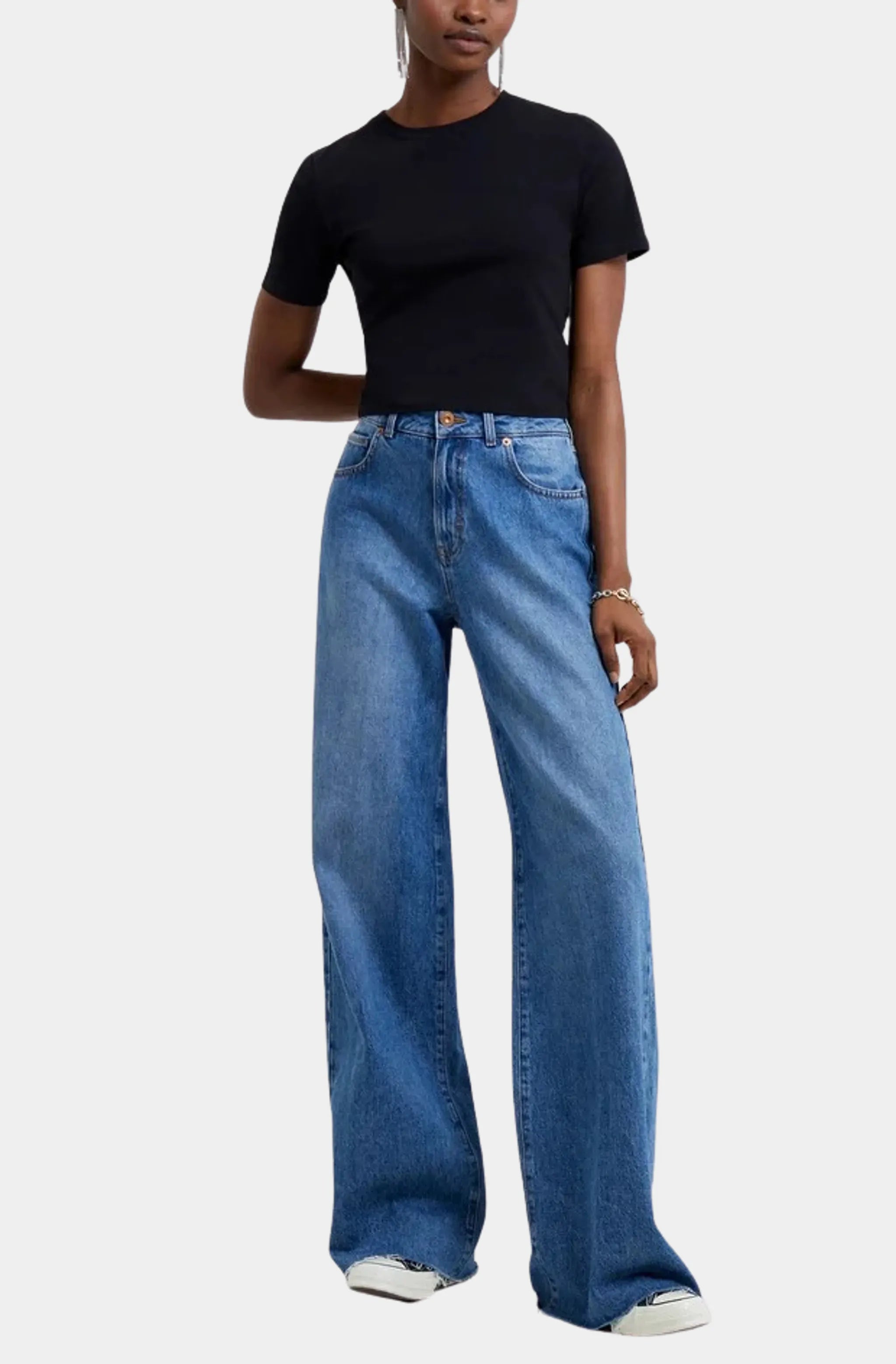 Rallie Cotton Short Sleeve Crewneck Tee