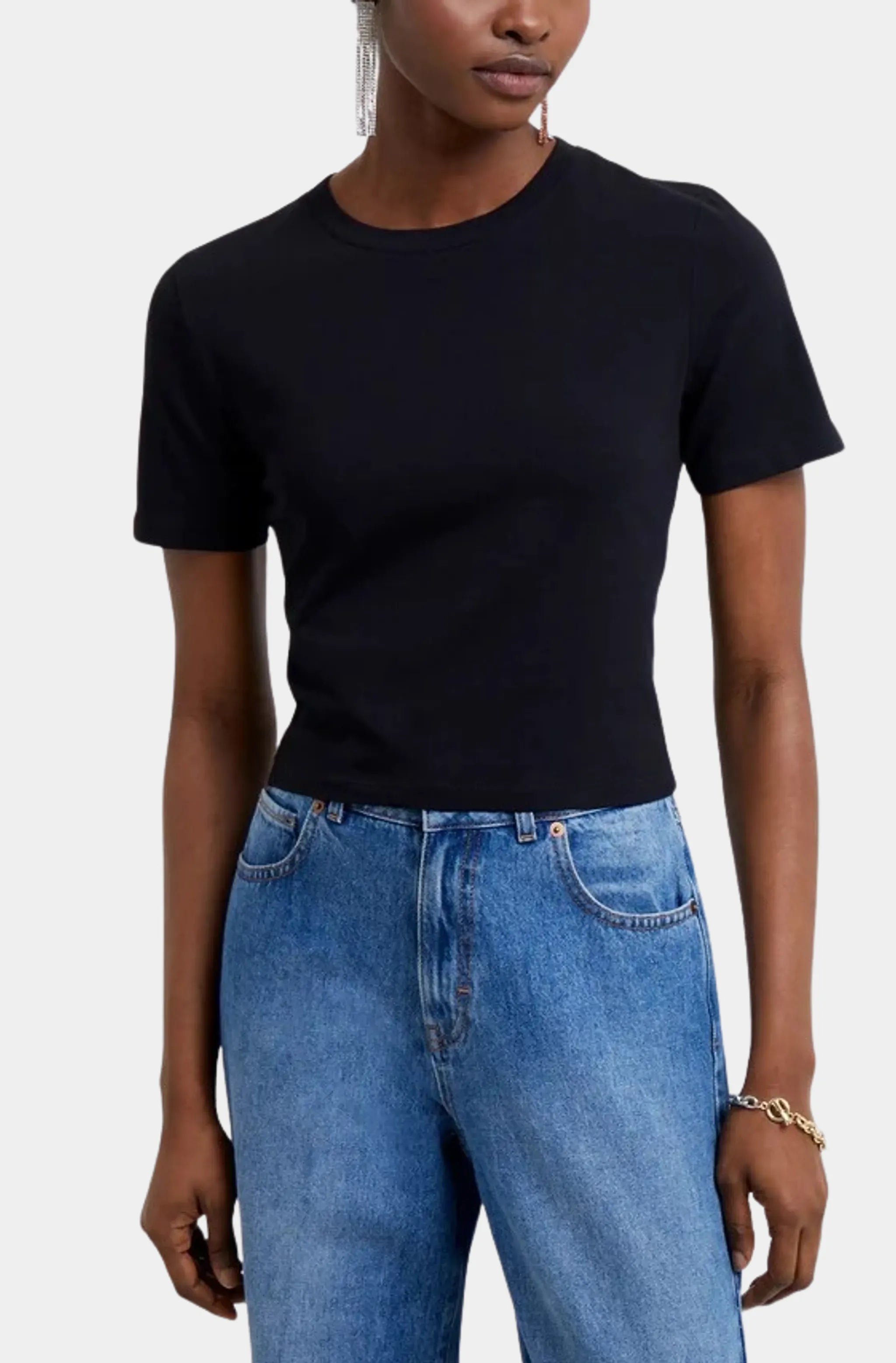 Rallie Cotton Short Sleeve Crewneck Tee