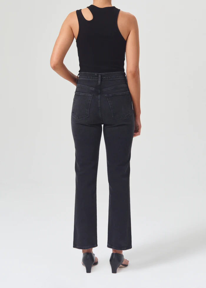 Pinch Waist High Rise Kick