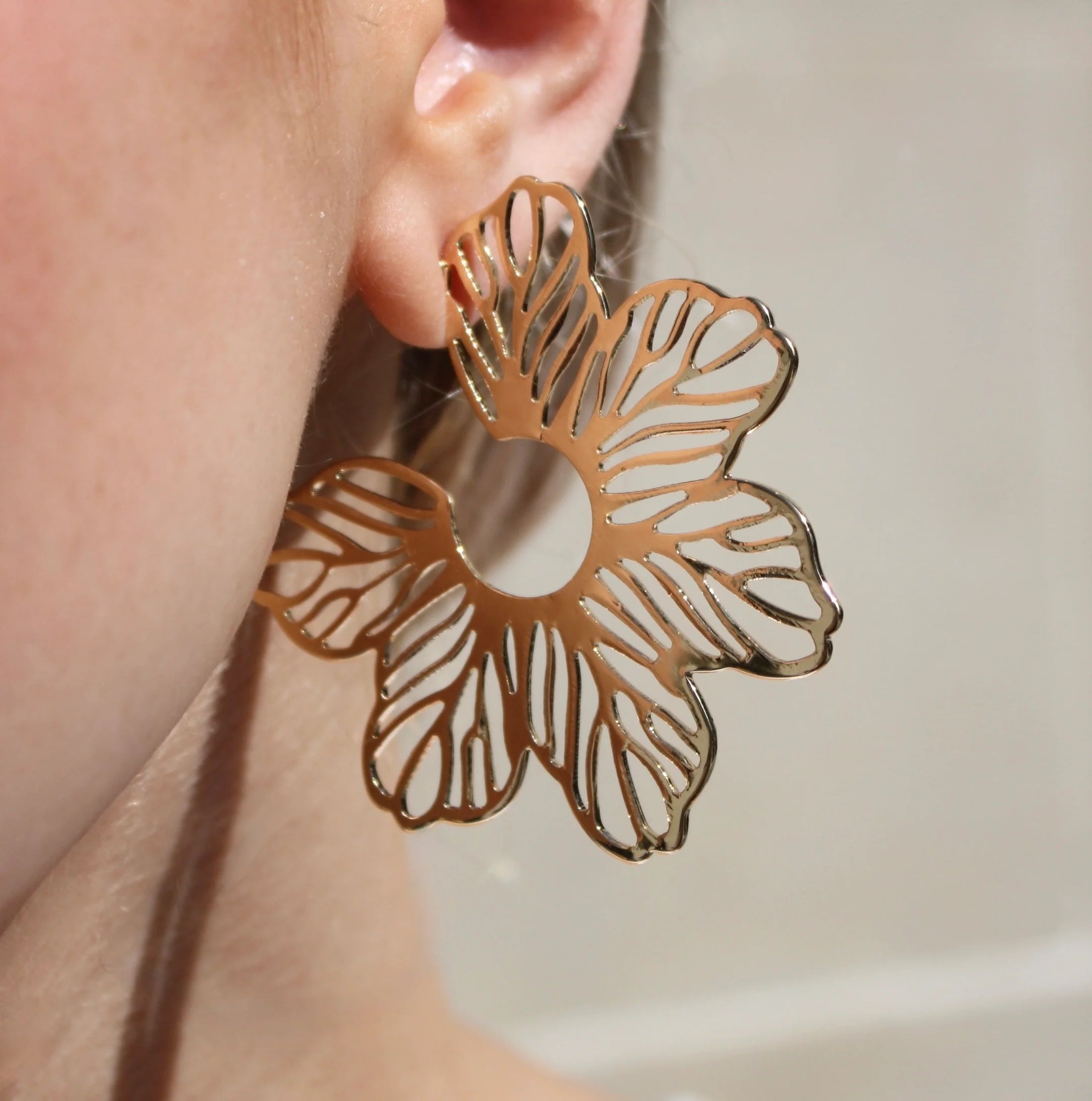 Perfect Petal Hoops