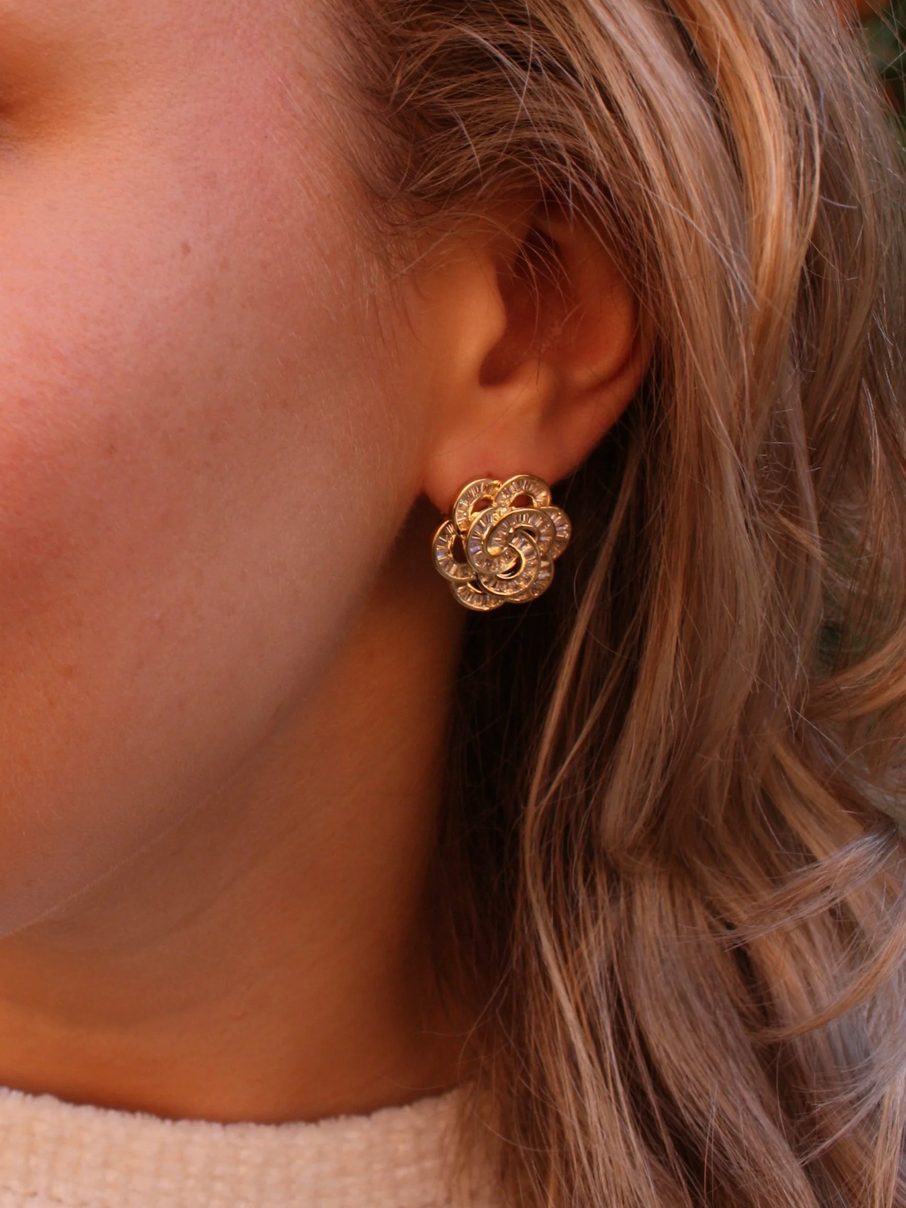 Baguette Bloom Studs