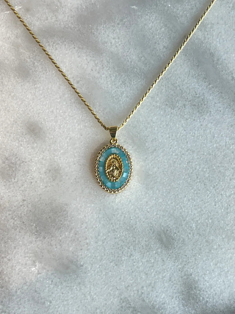 Holy Mother Mary Necklace