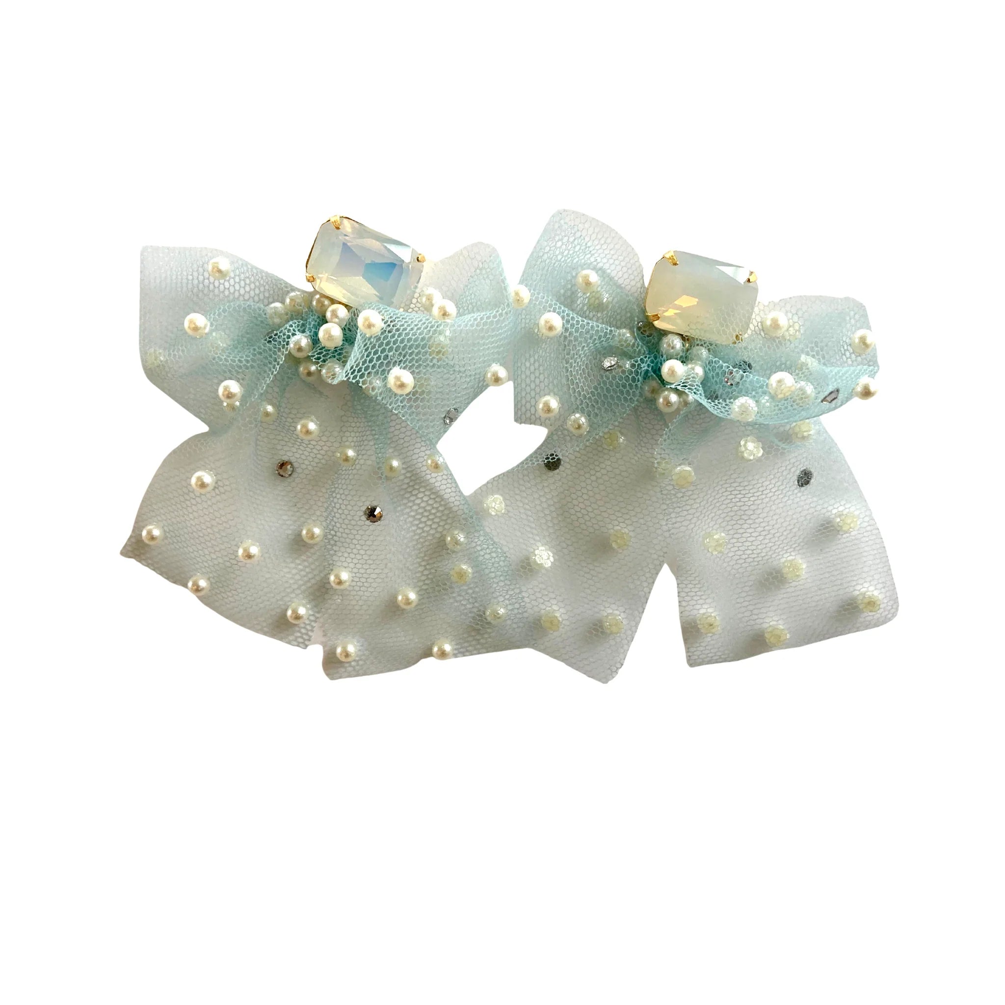 The Pink Reef Tulle Bow