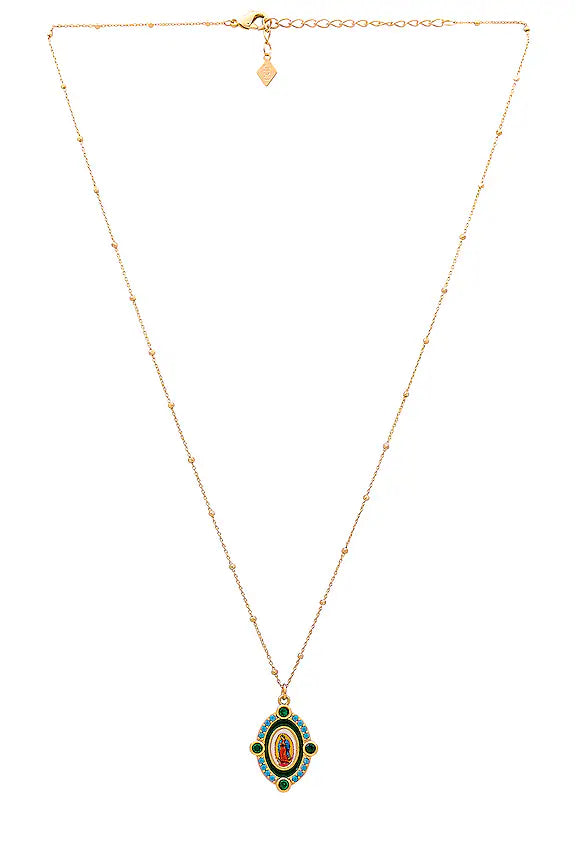 Guadalupe Enamel Necklace