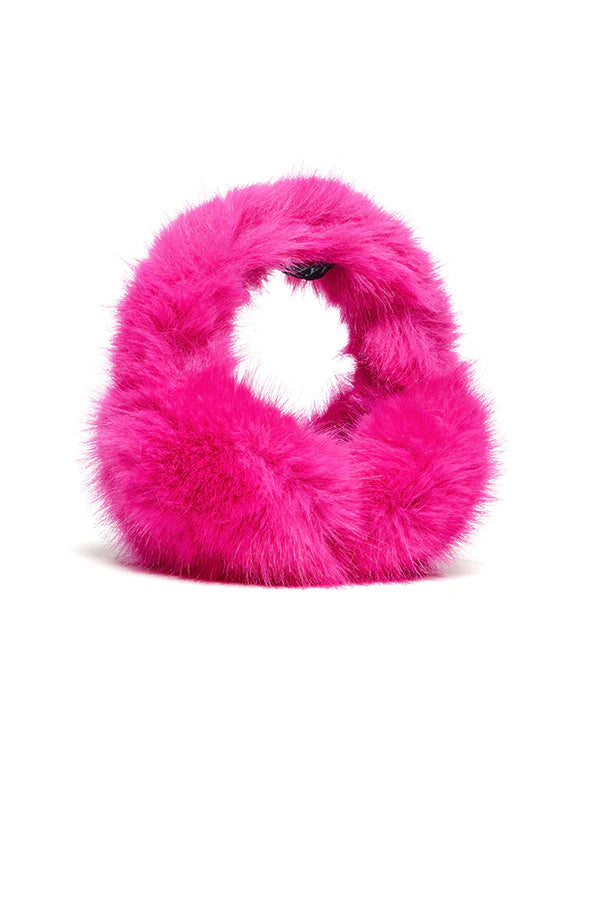 Faux Long Hair Fur Earmuffs