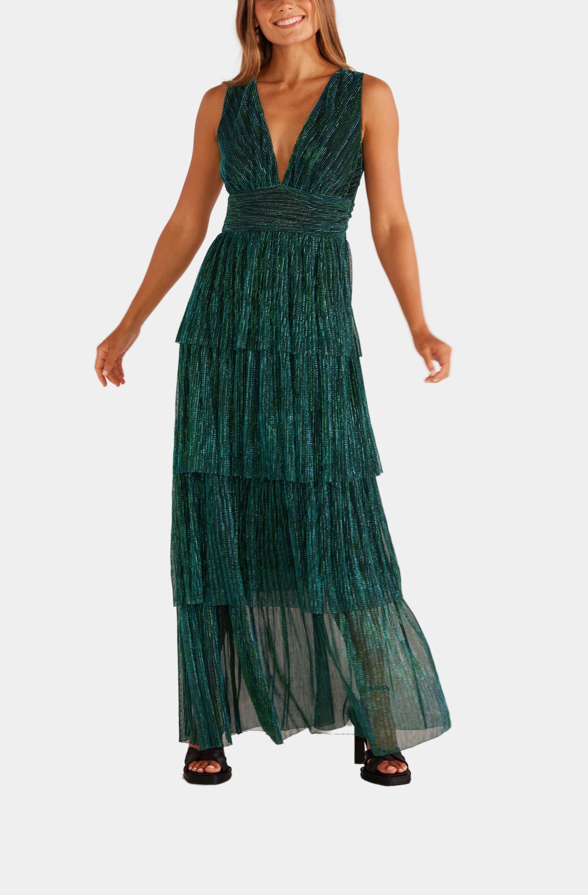 Astrid Tiered Gown