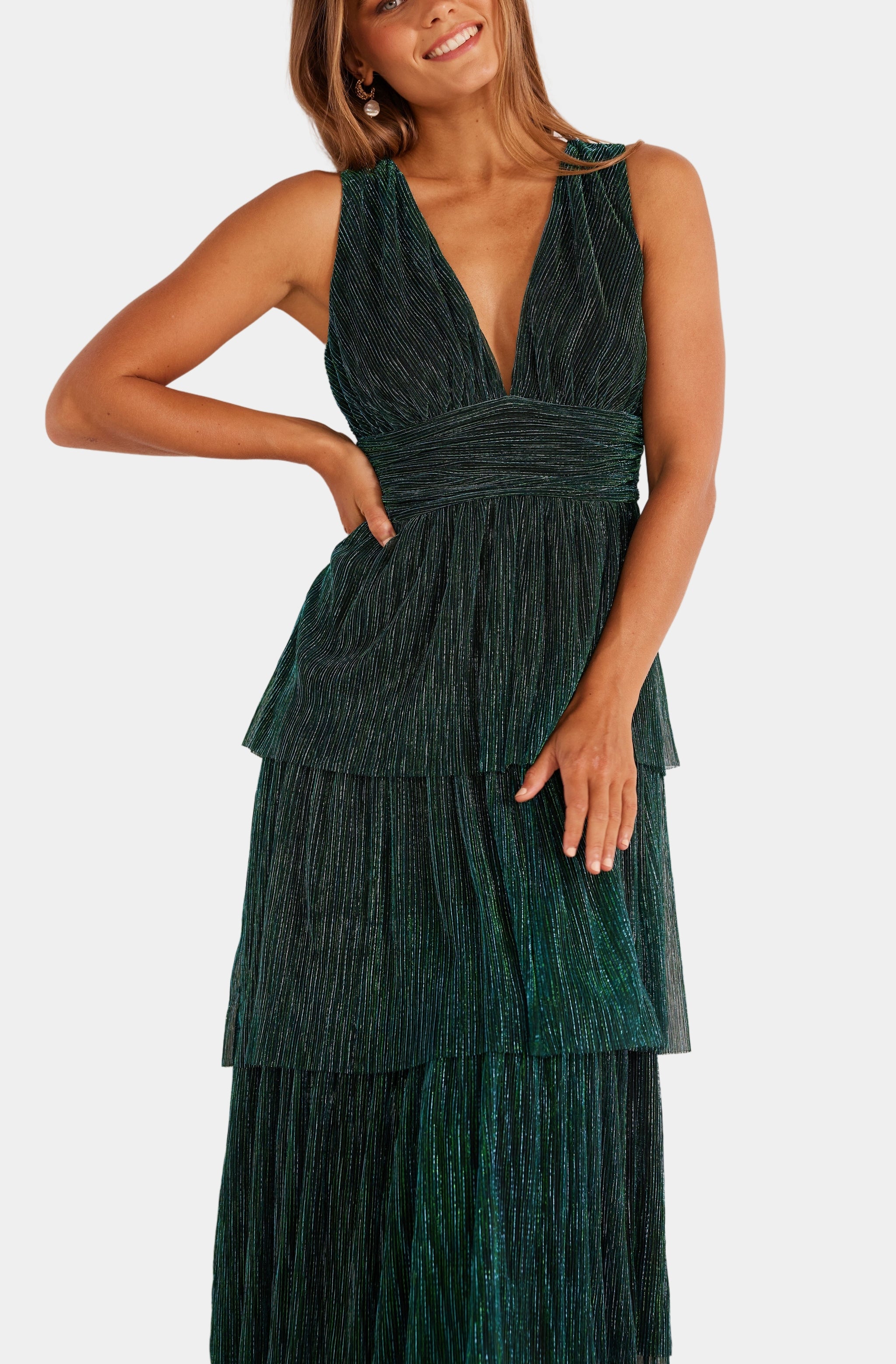 Astrid Tiered Gown