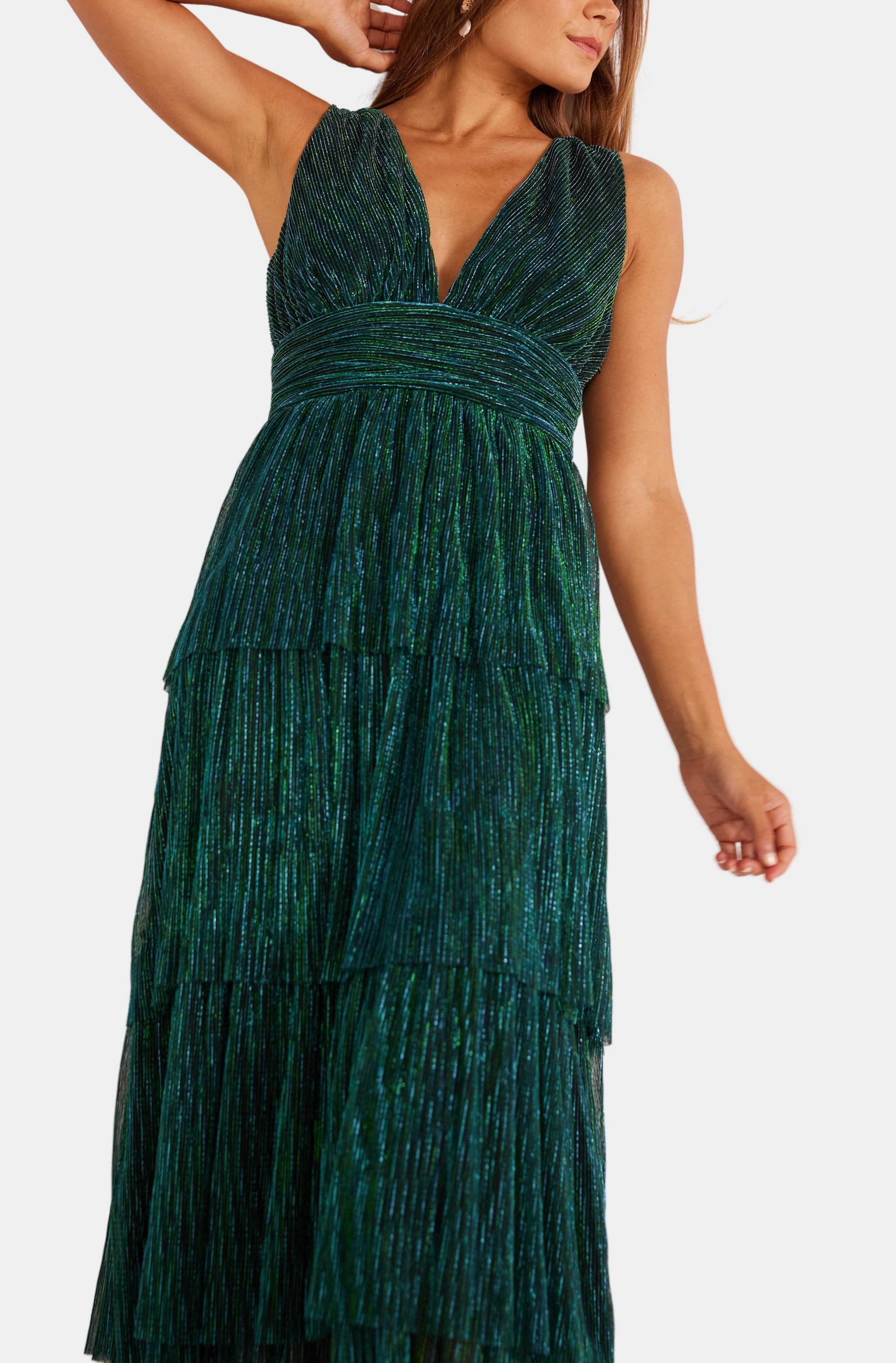 Astrid Tiered Gown