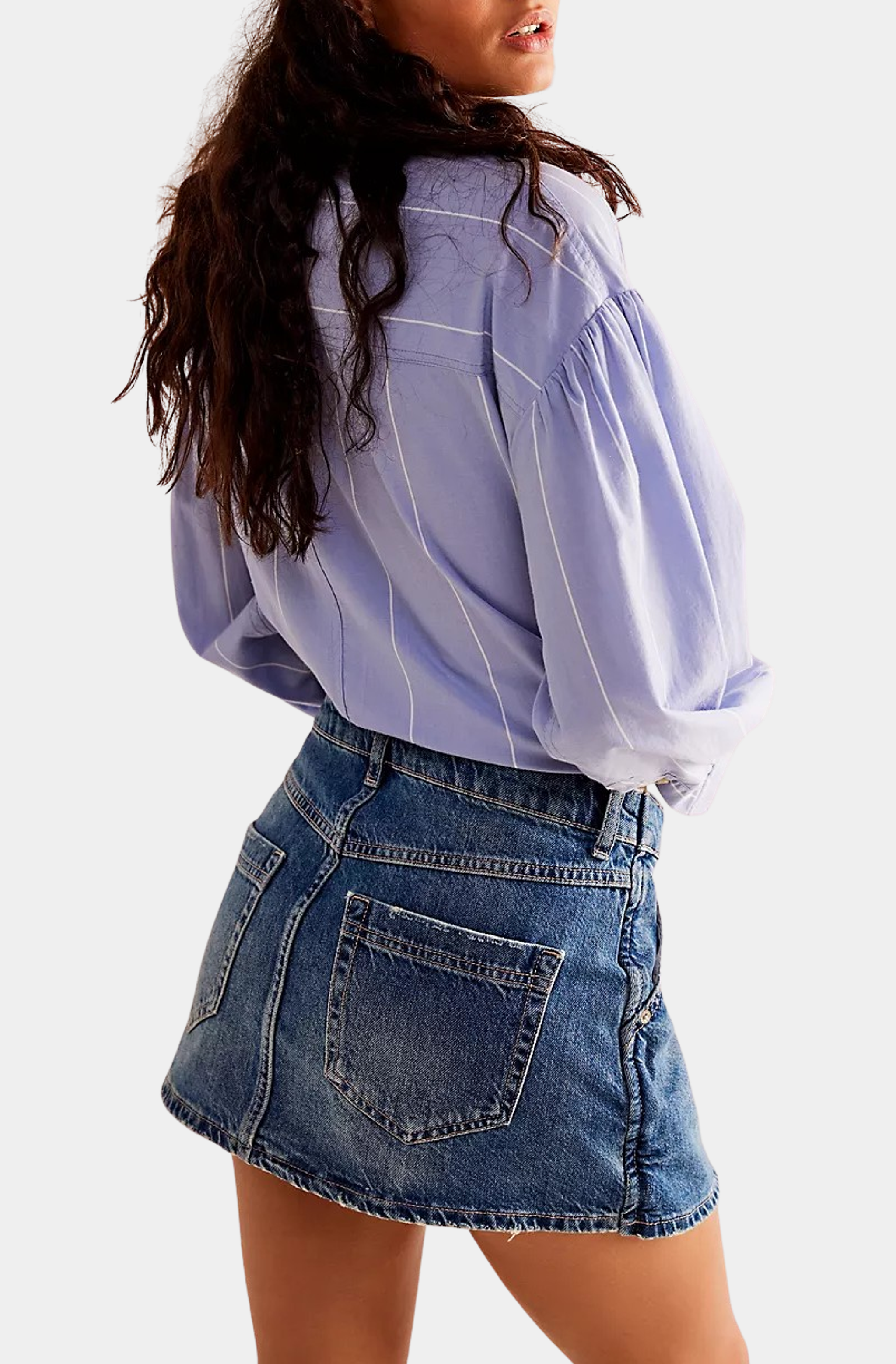 Wynne Denim Skirt