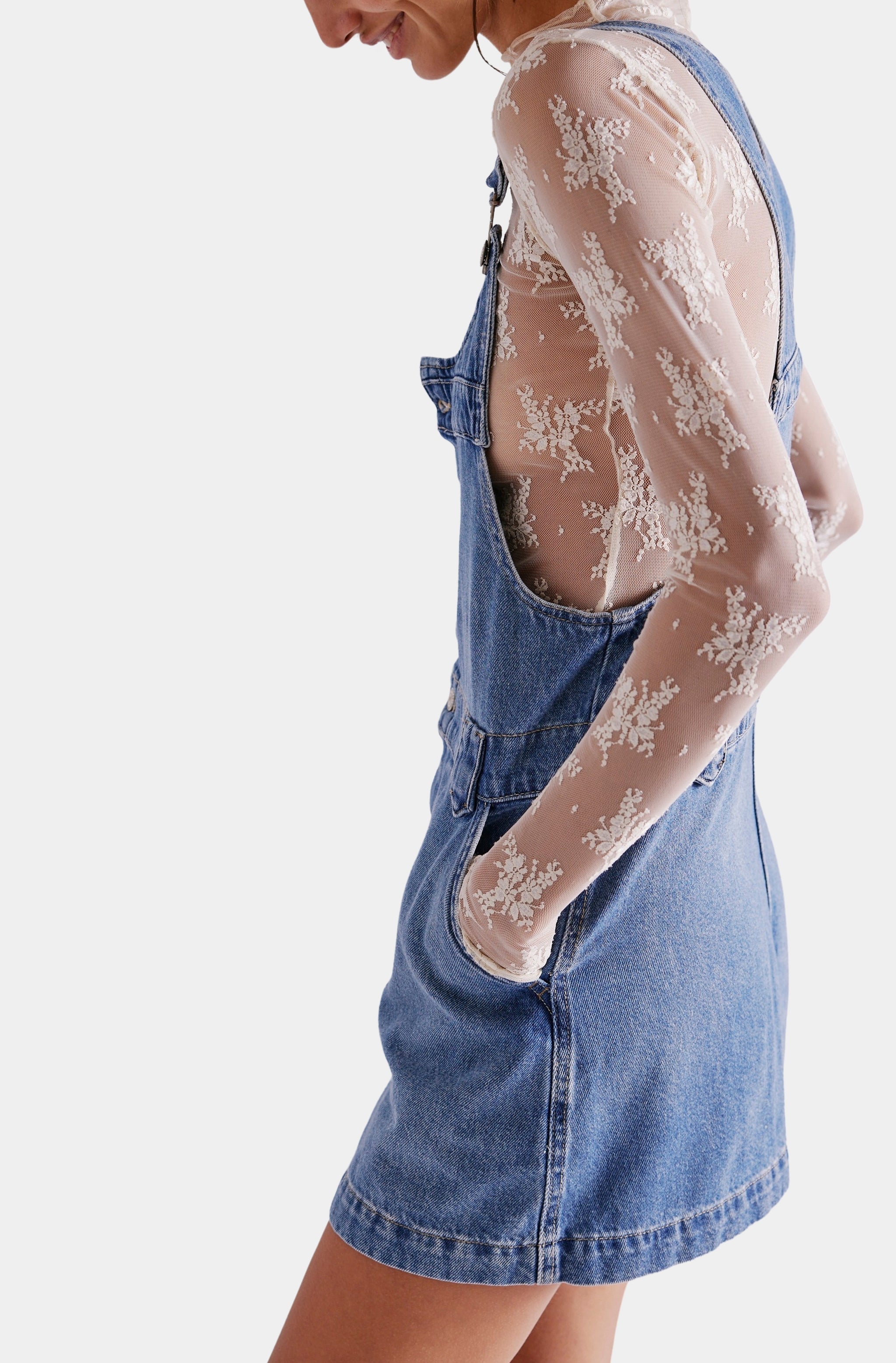 Edie Denim Skirtall