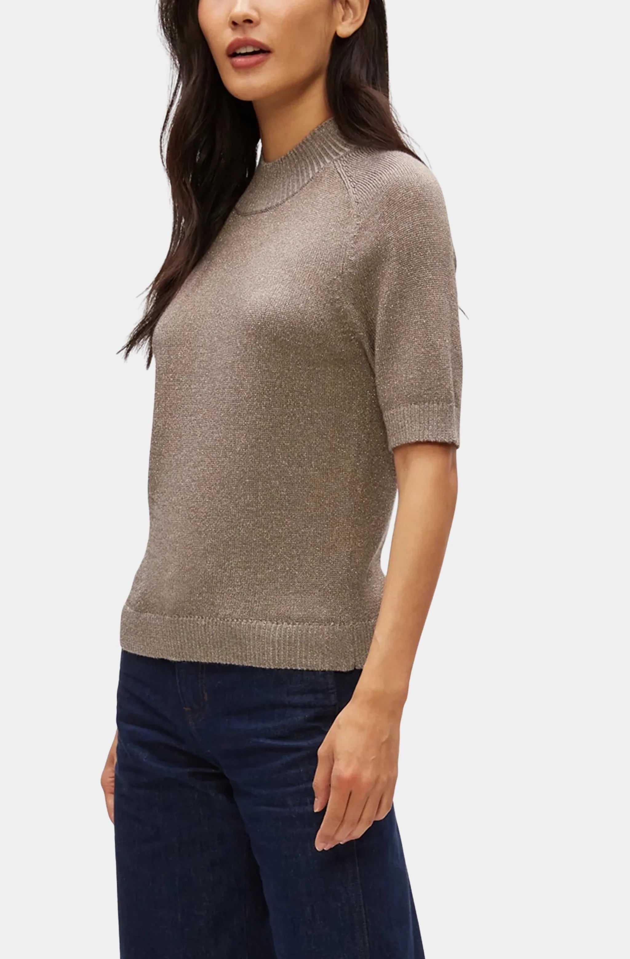 Sabel Mock Neck Top