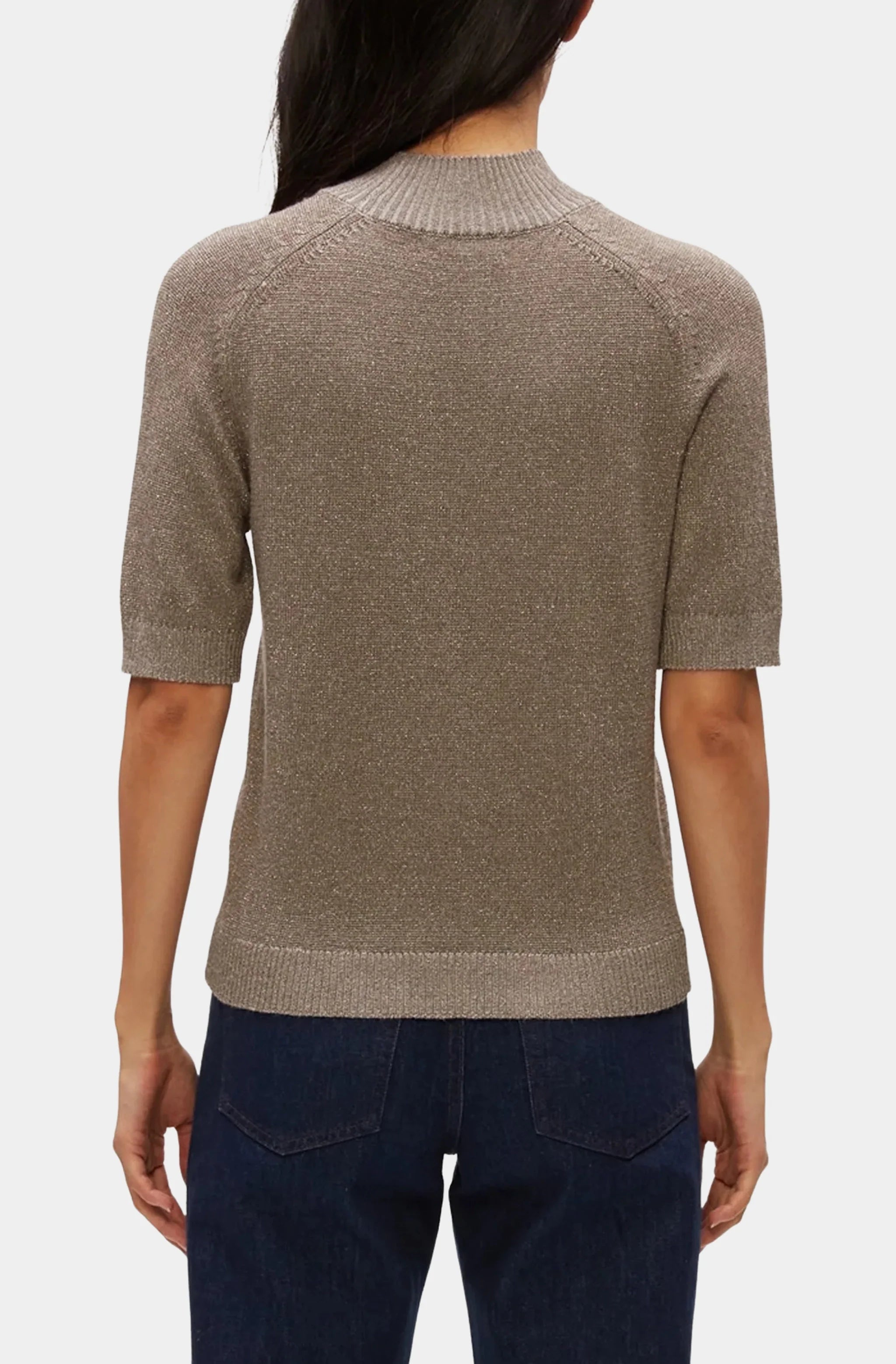 Sabel Mock Neck Top