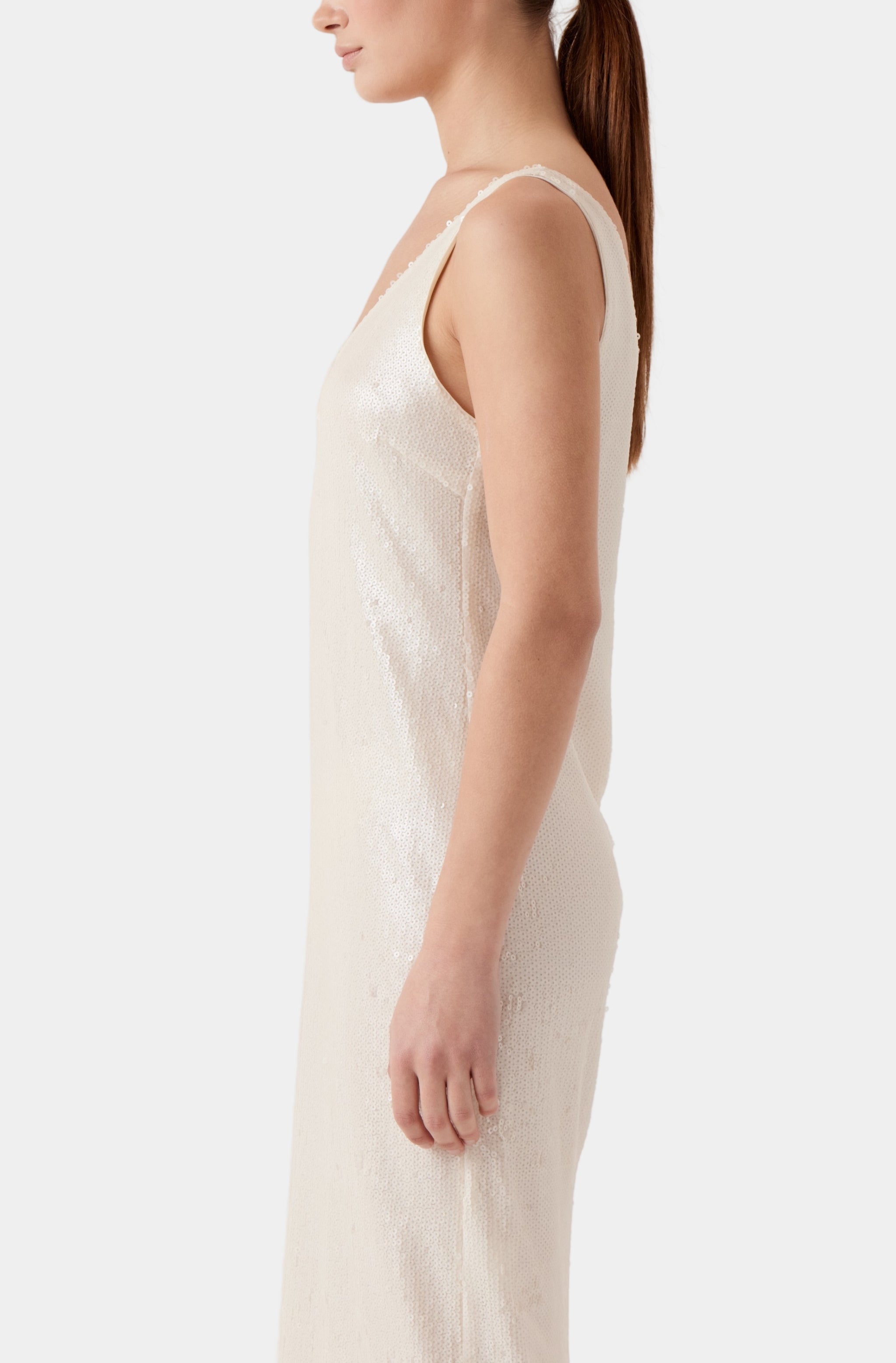 Elin Sequin Midi Dress