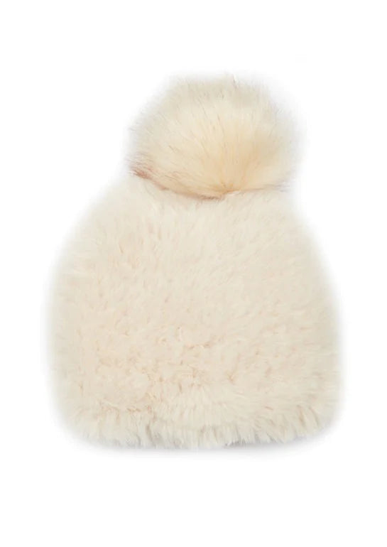 Faux Hat with Faux Pom