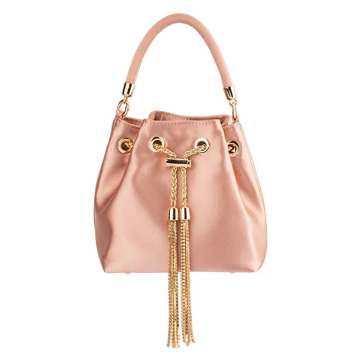 Amanda Satin Drawstring Pouch