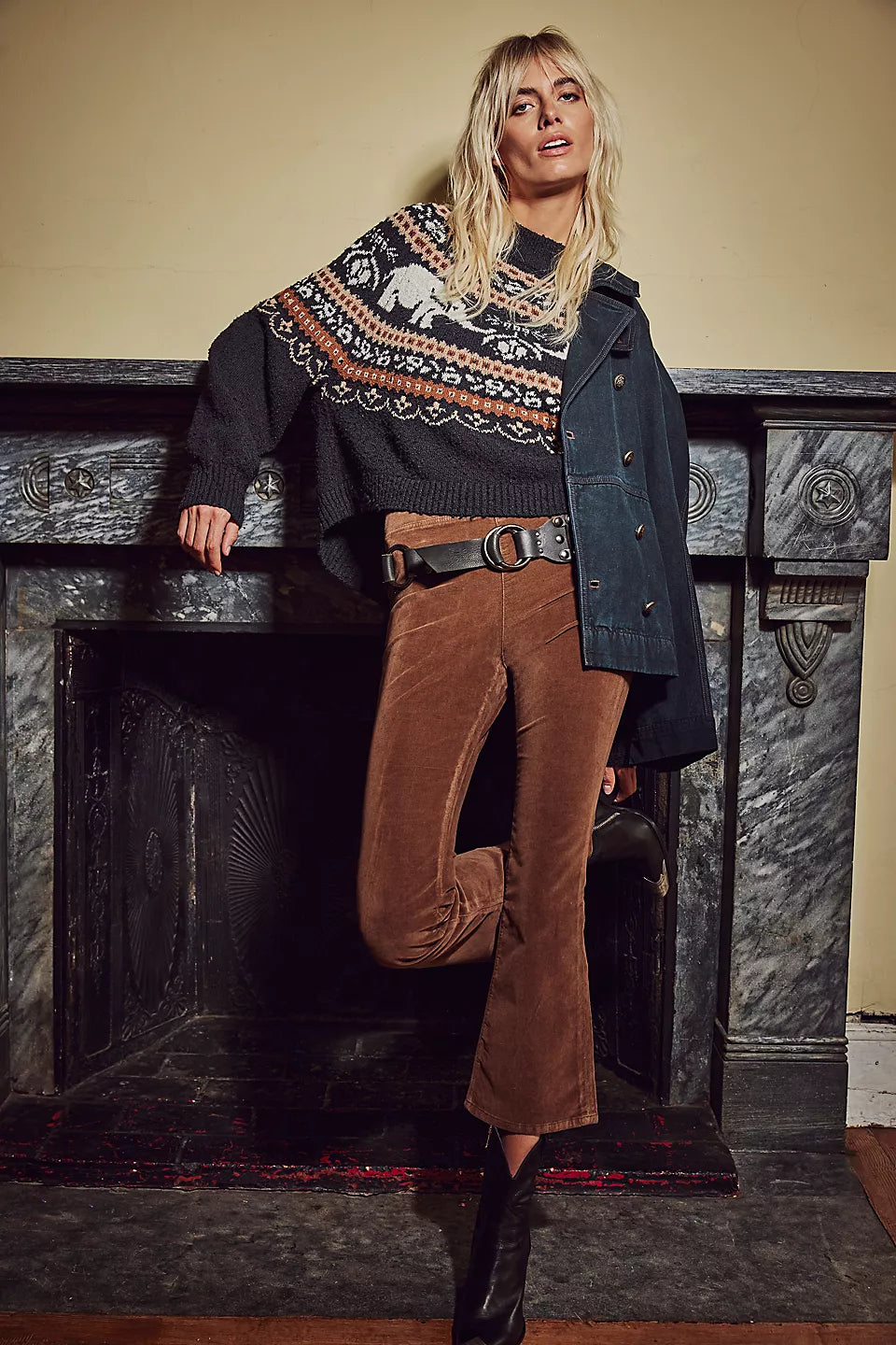 In My Feelings Crop Boot Pant