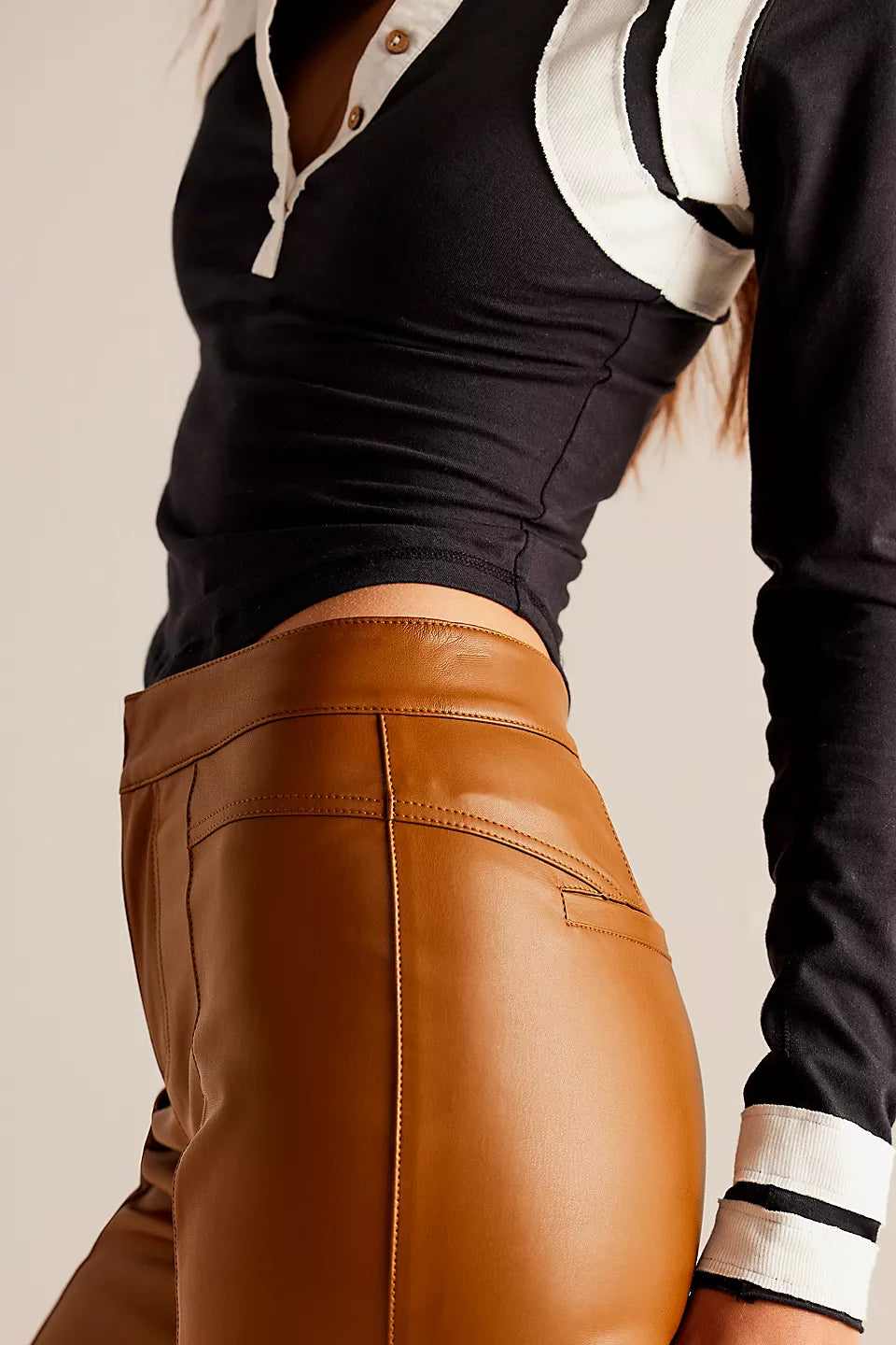 Uptown High Rise Vegan Pant