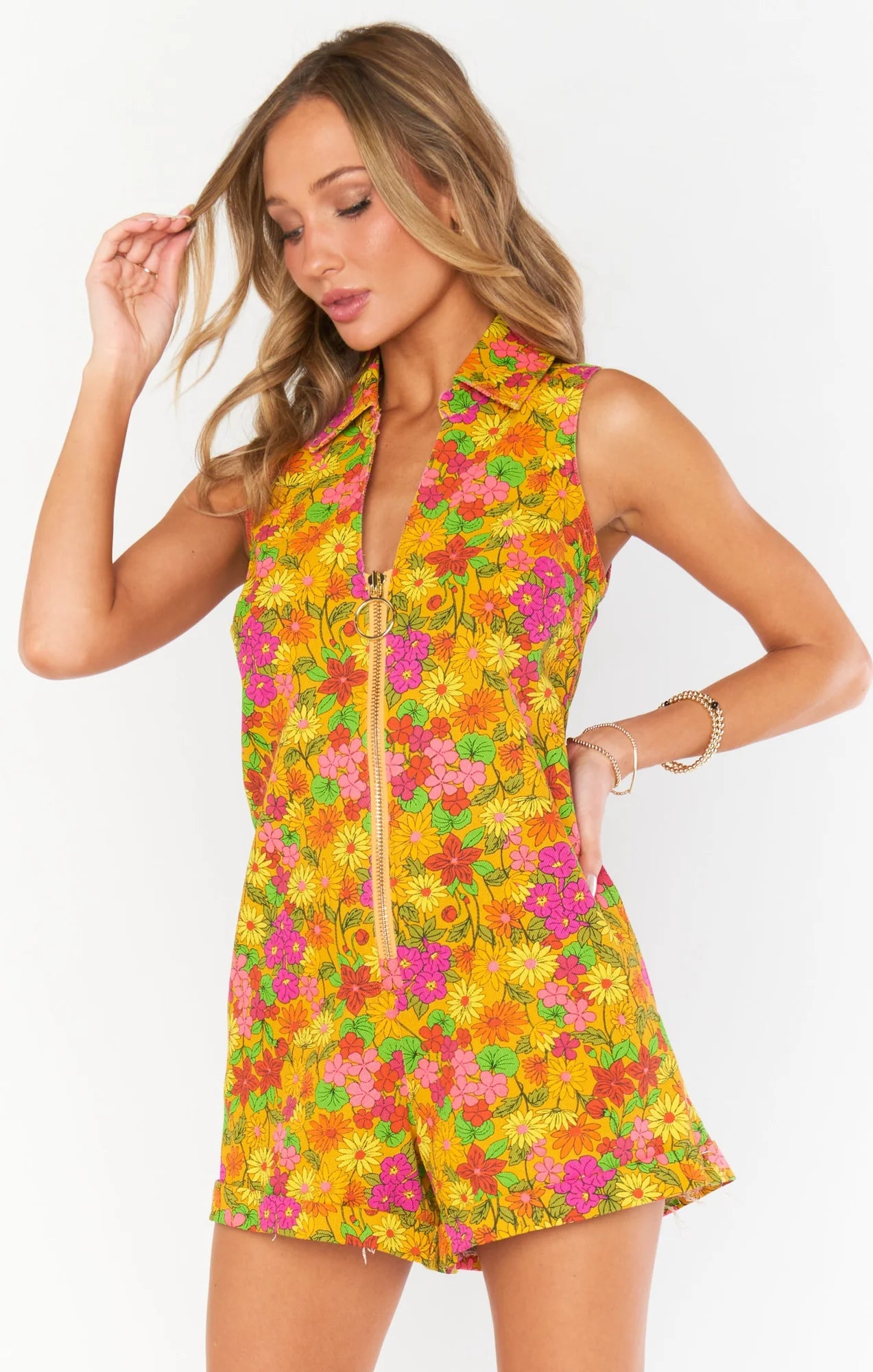 Reno Romper in Floral