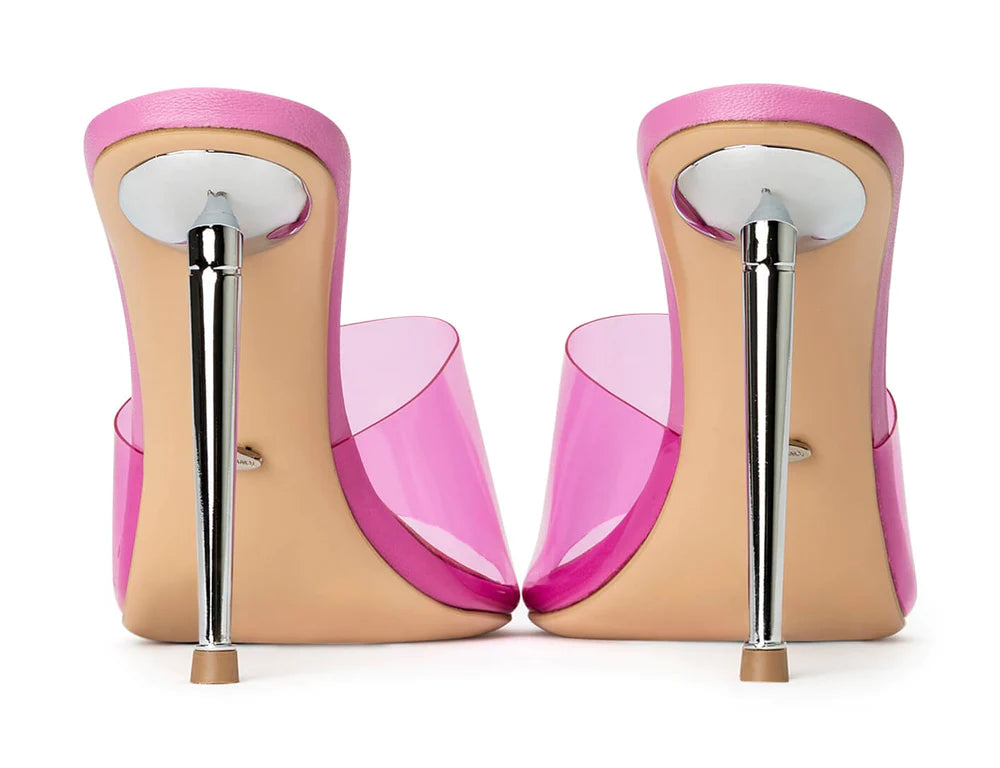 Mylo Pink Vinylite Heel