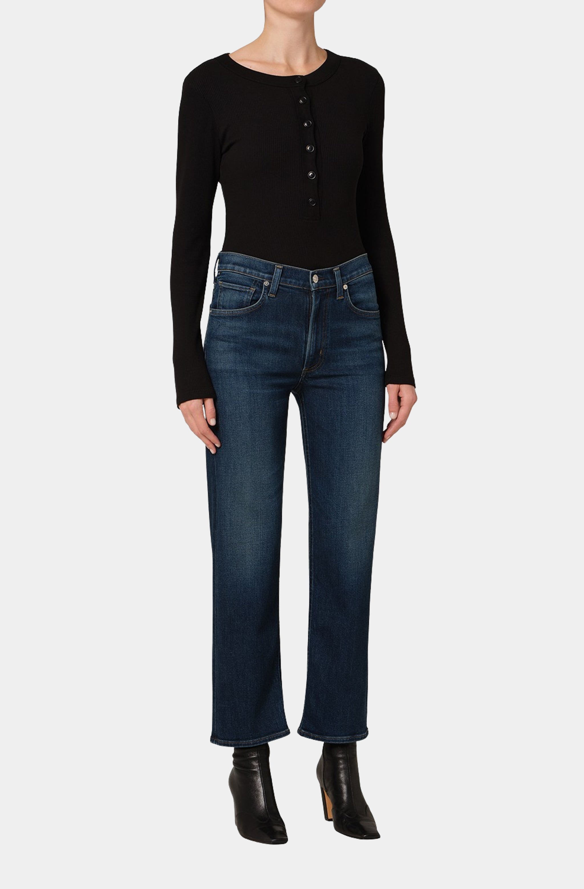 Palma Straight (Clean Hem) Jean