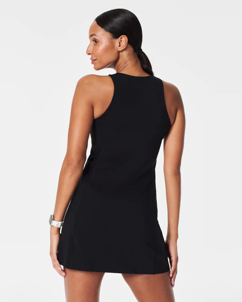 The Get Moving Zip Front Easy Access Dress
