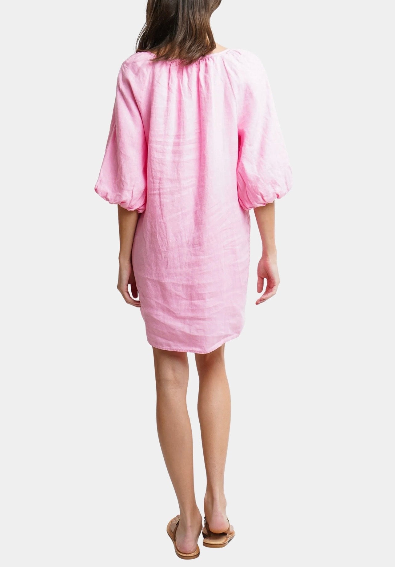 Pullover Puff Sleeve Dress