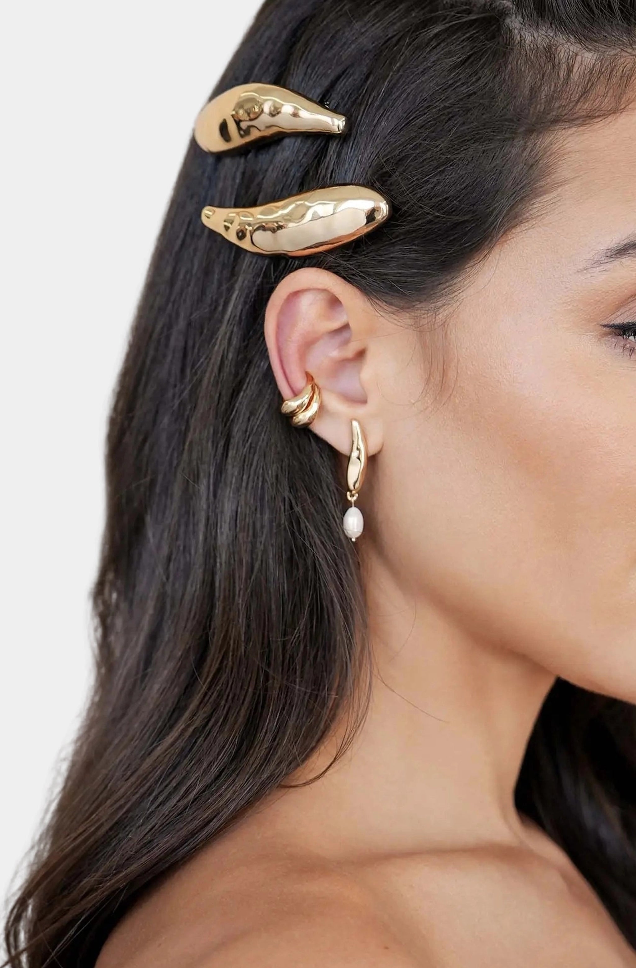 Liquid Luxe Pearl Earrings