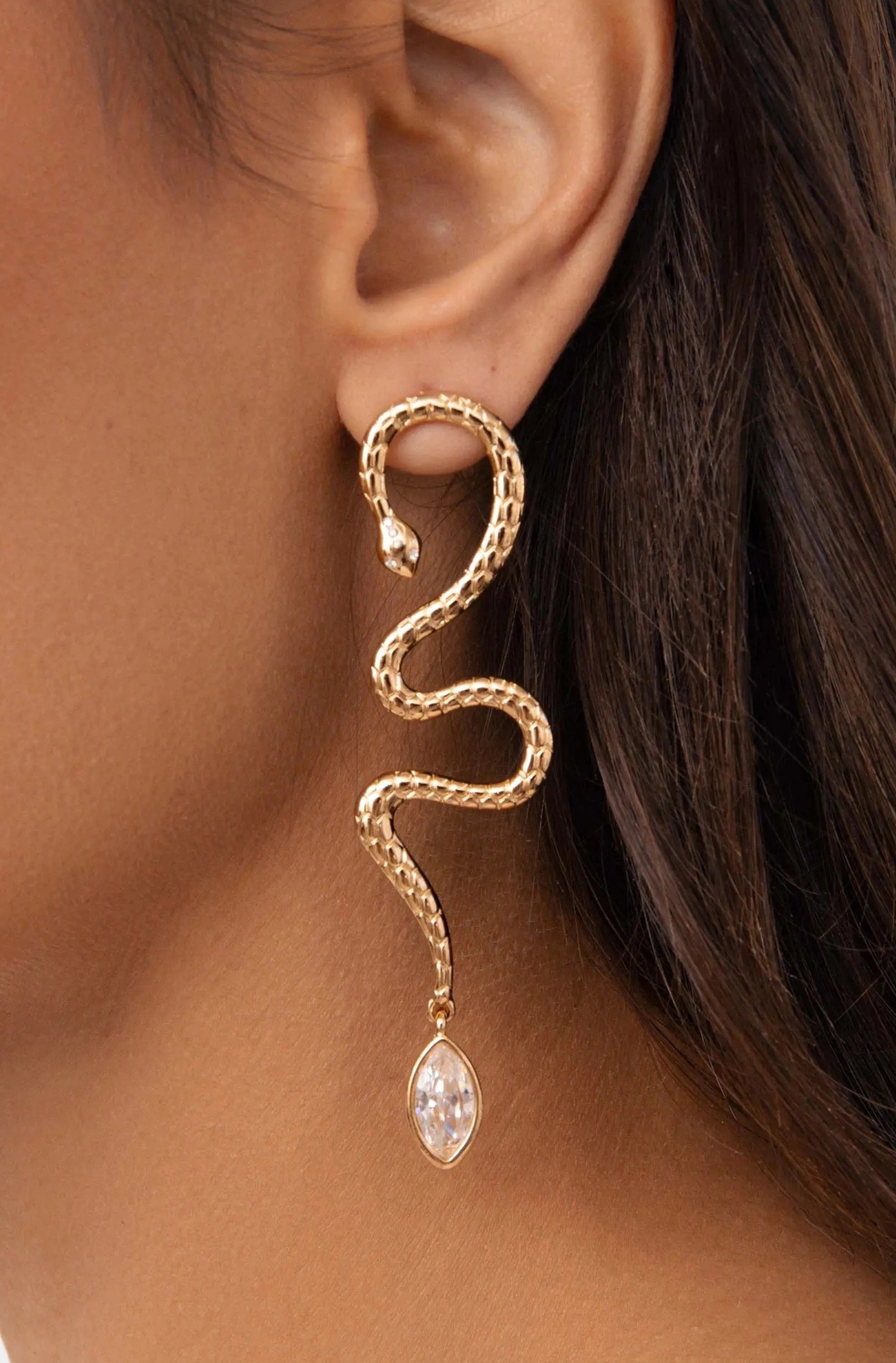 Serpentina Statement Earring