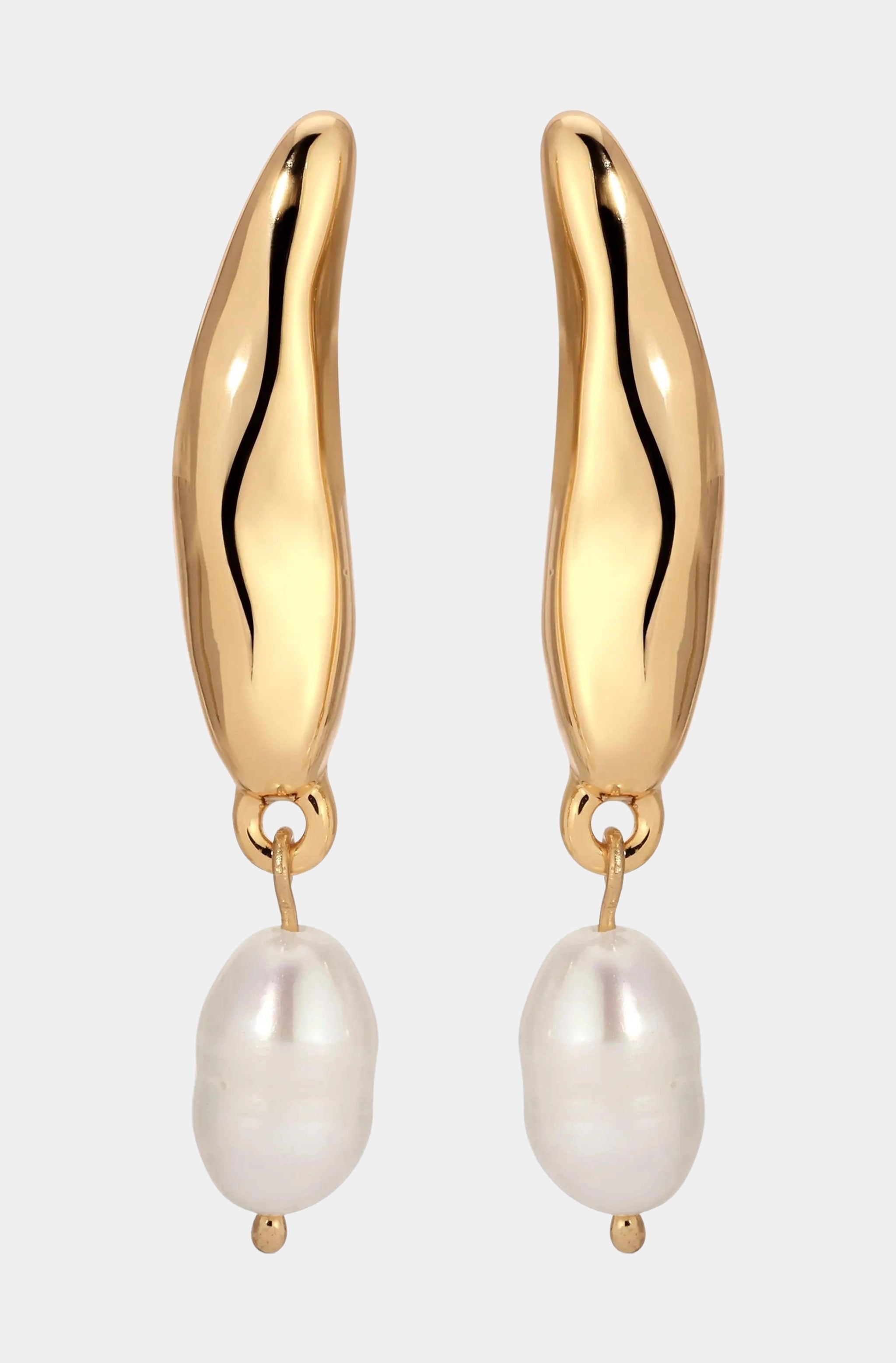 Liquid Luxe Pearl Earrings