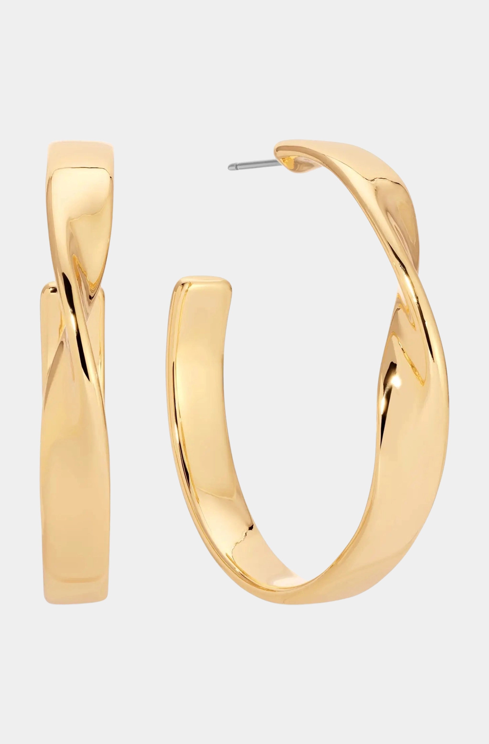 Heirloom Twist Medium Hoops