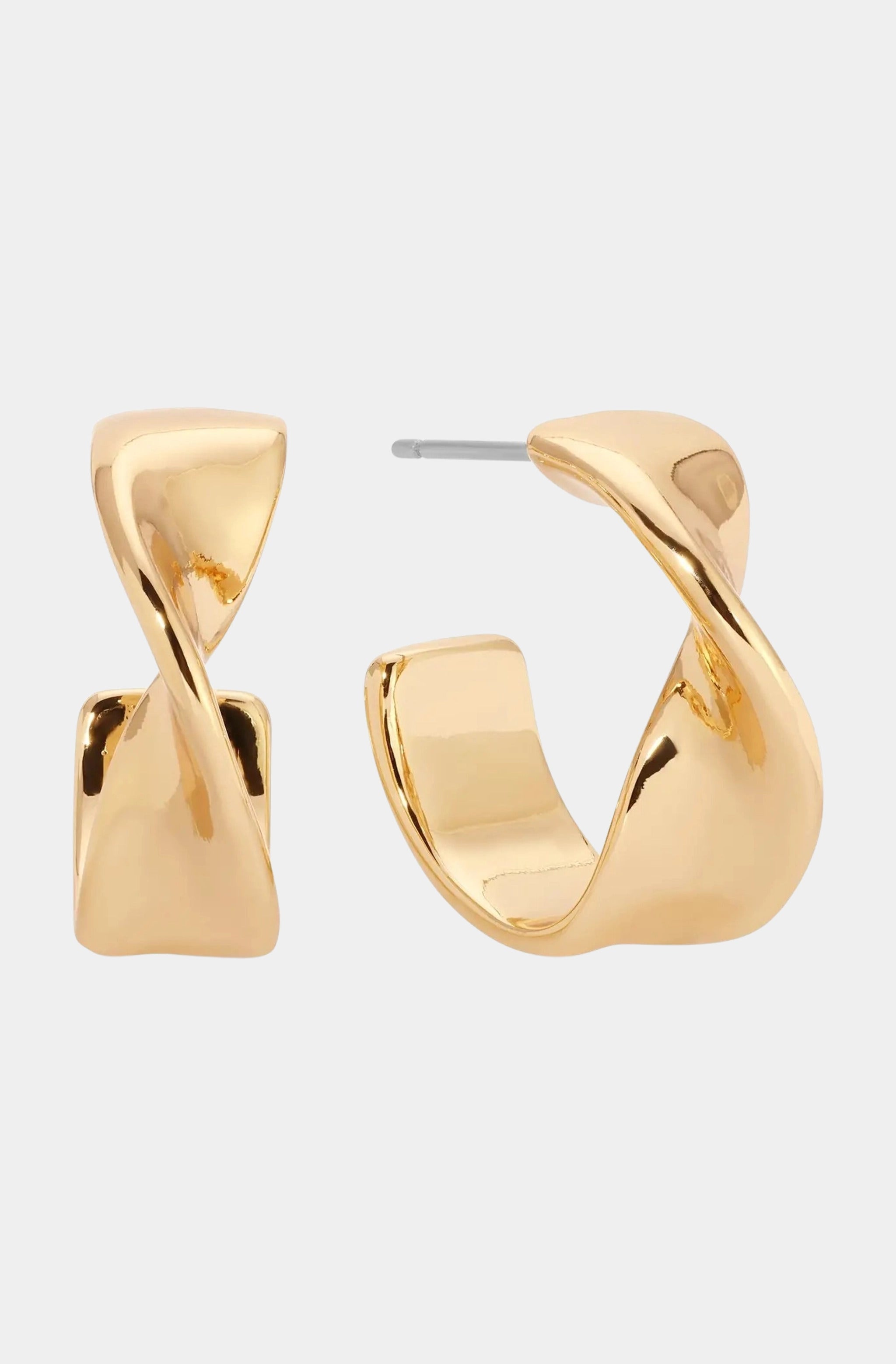 Heirloom Twist Small Hoops