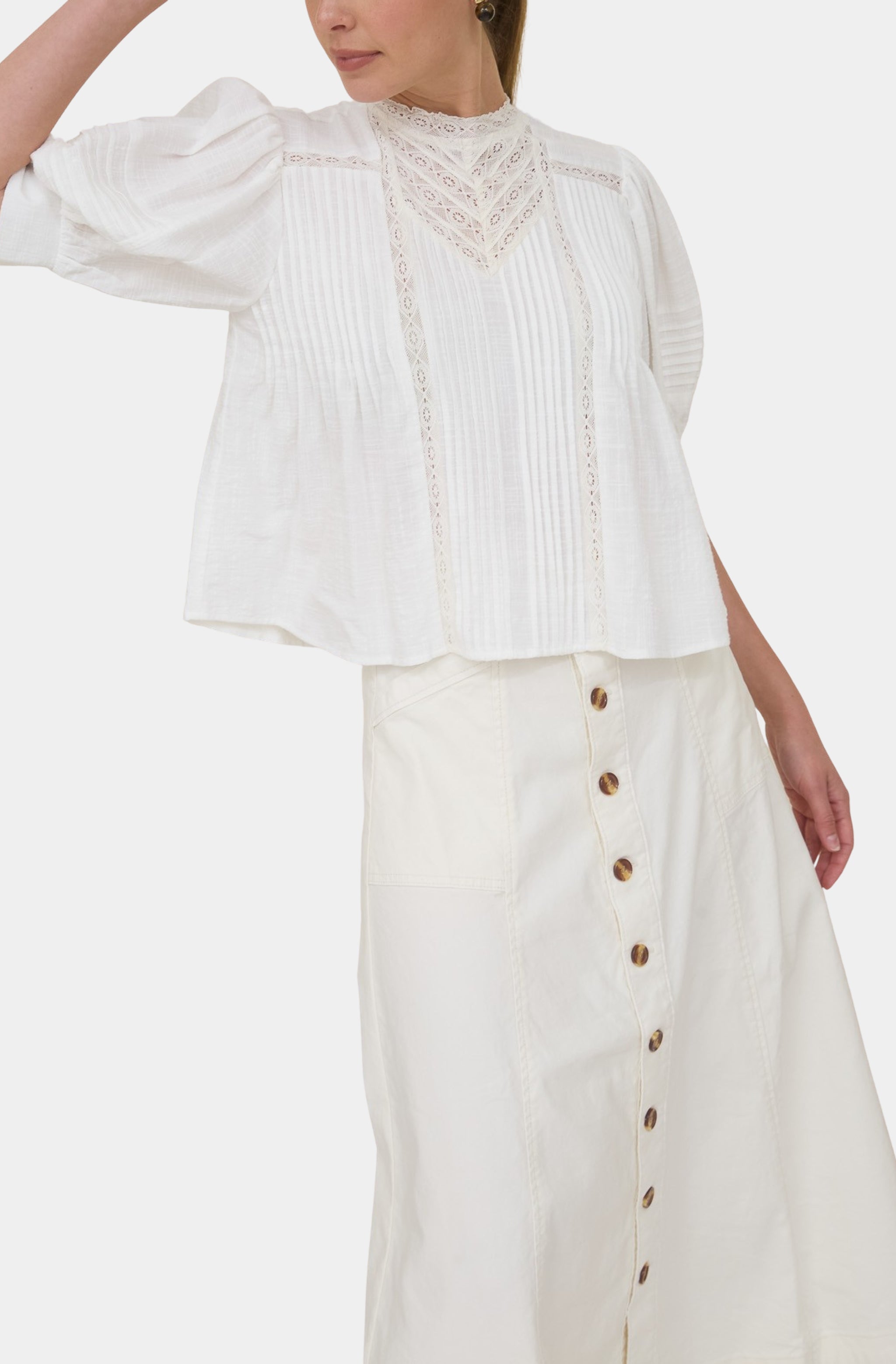 Mia Blouse – Hemline Highland Road Mia Blouse – Hemline Highland Road