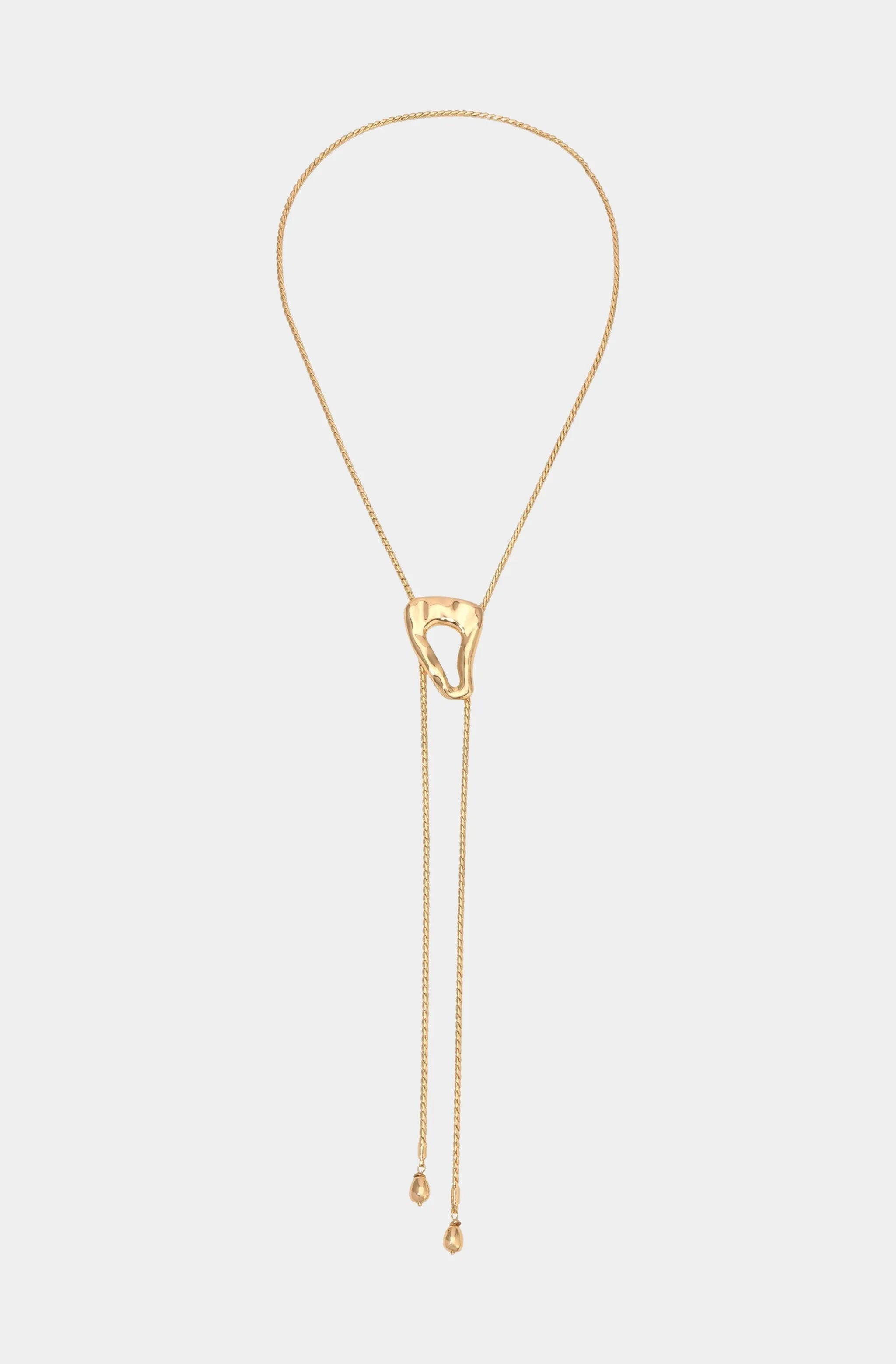 Molten Muse Bolo Necklace