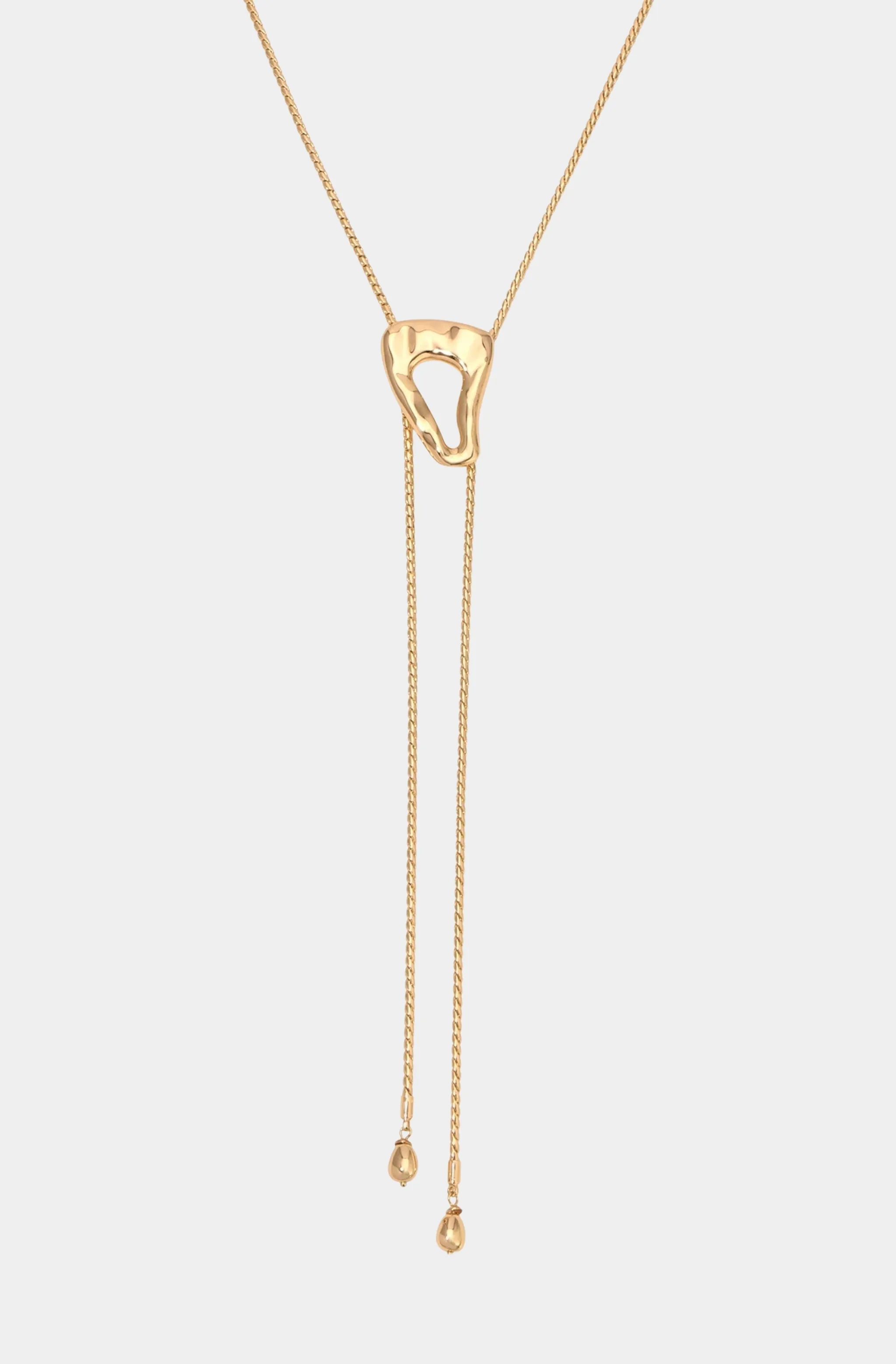 Molten Muse Bolo Necklace