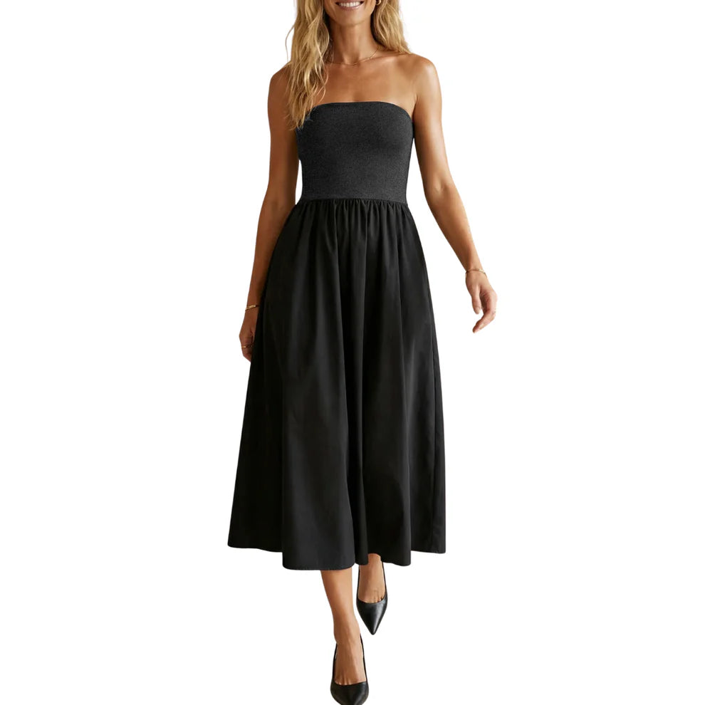 The Tube Top Midi Dress