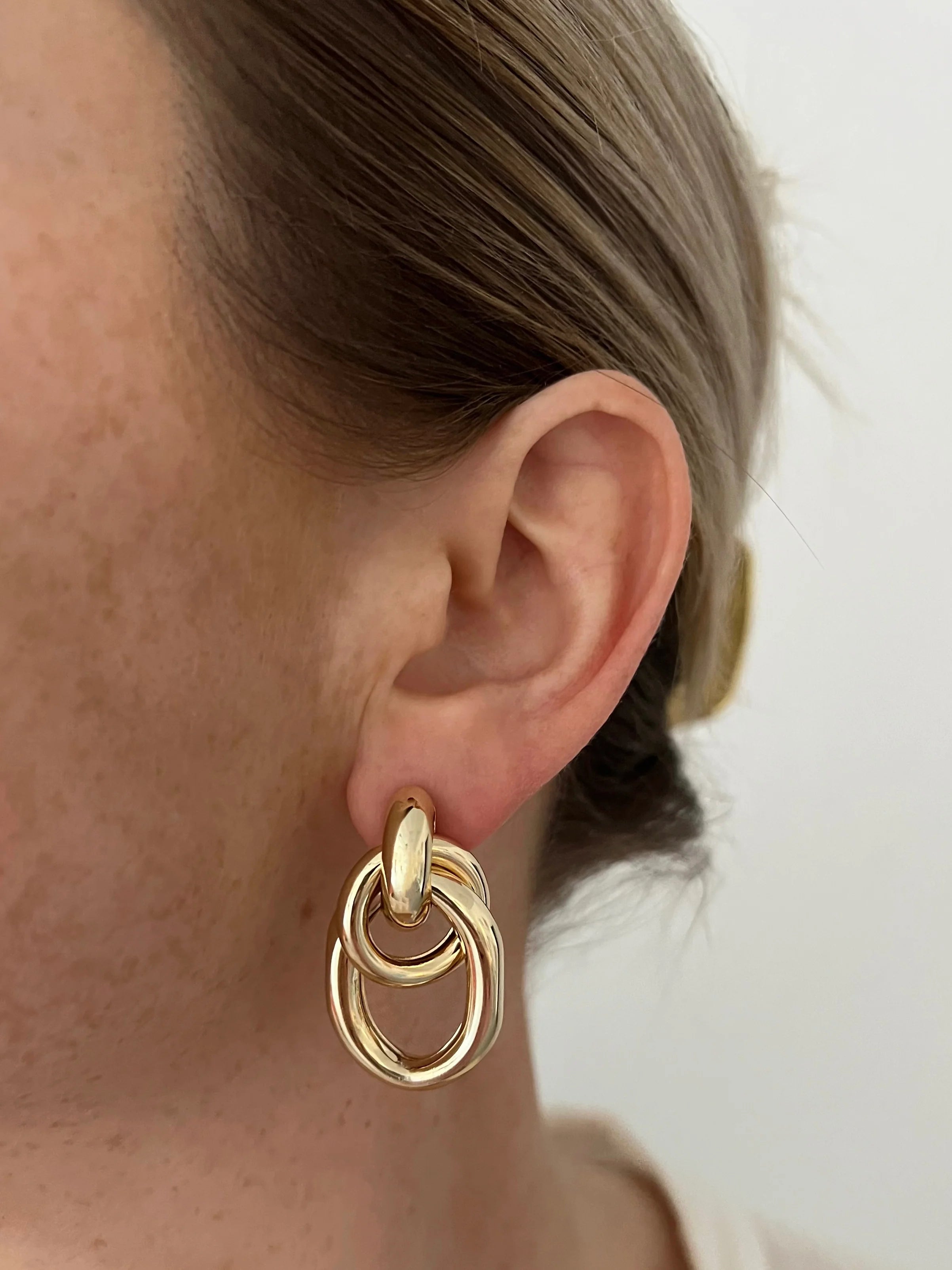 Gold Sofia Earrings