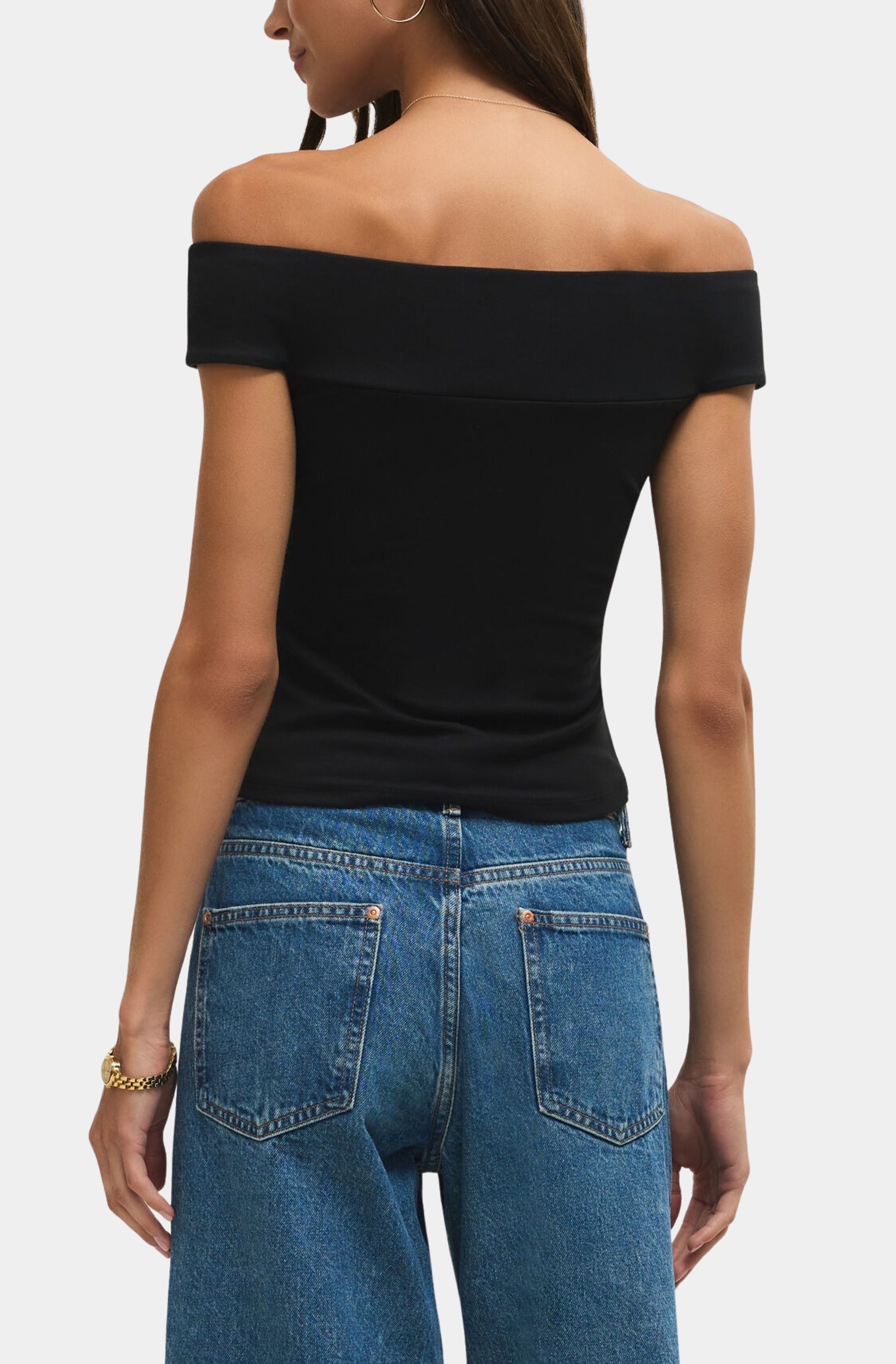 Second Skin Off Shoulder Top