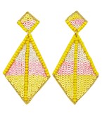 Bead and Sequin Earrings